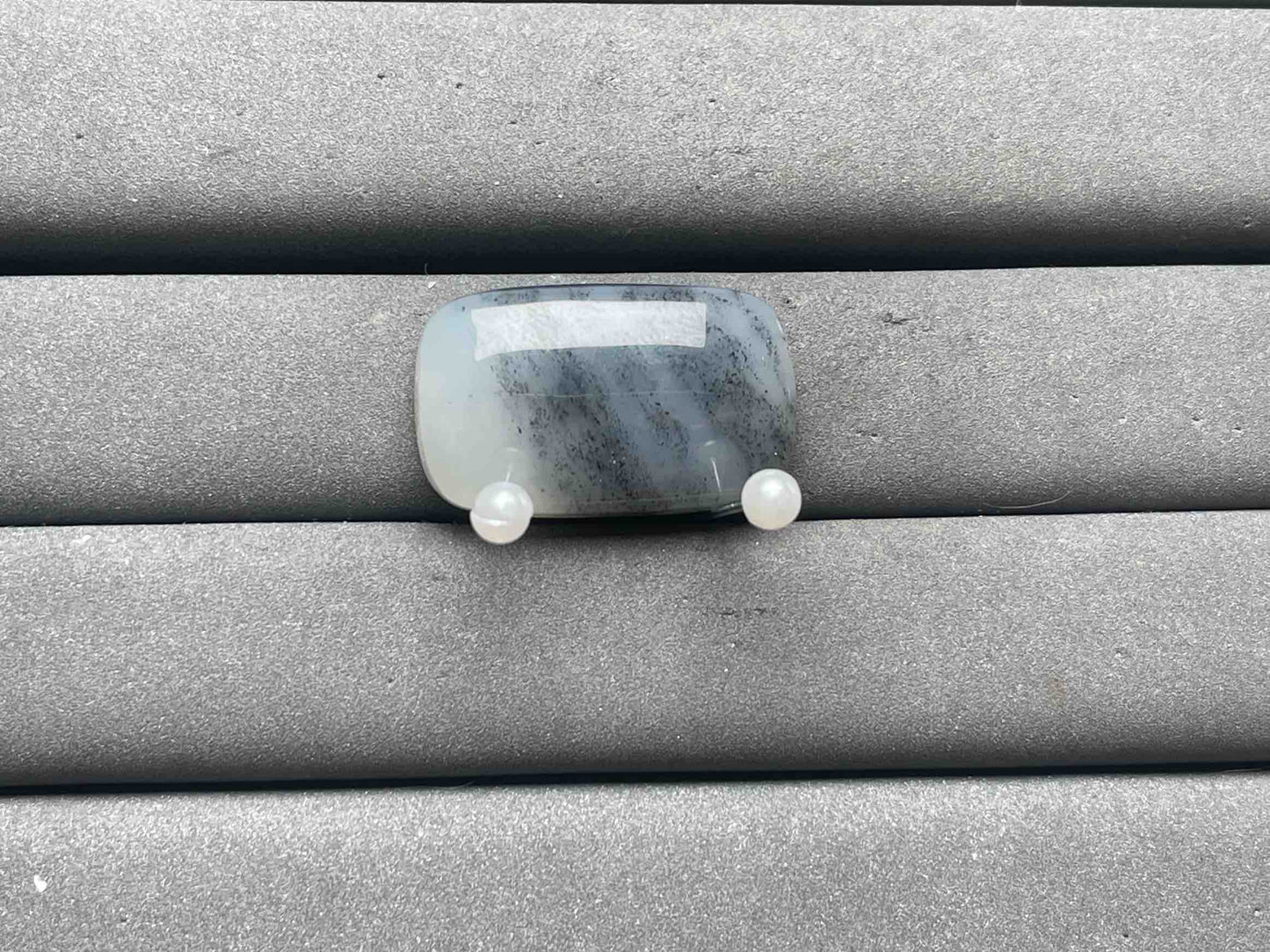 A12272 Smoky Purple Jade Pendant