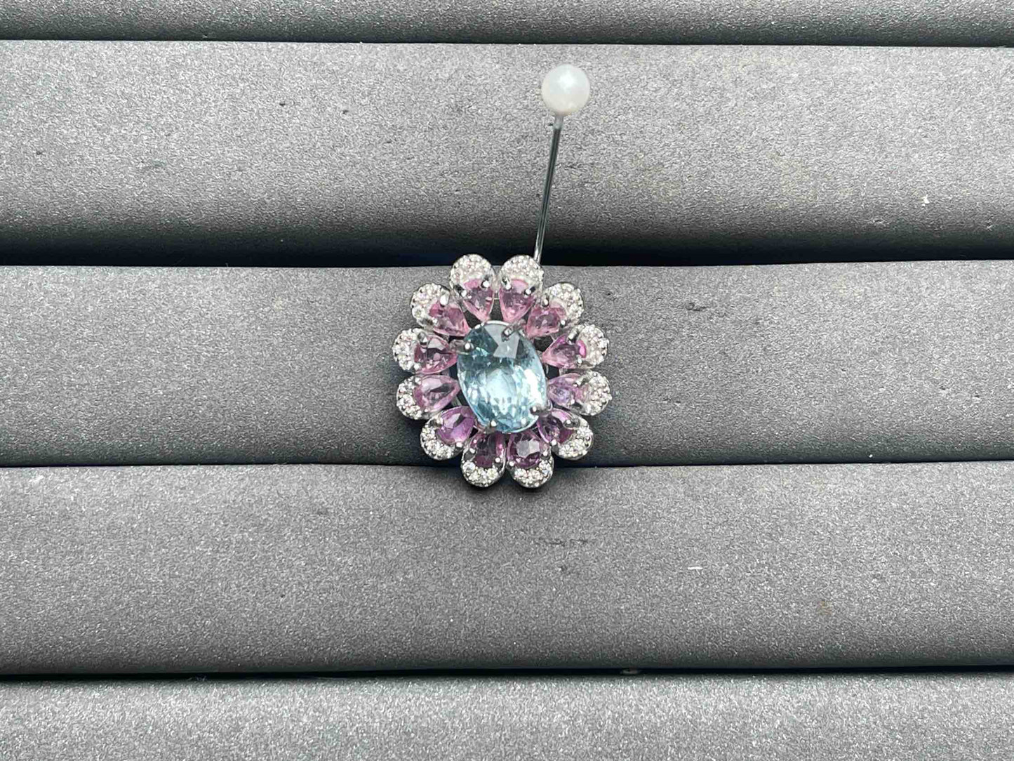 A12410 Aquamarine Pendant