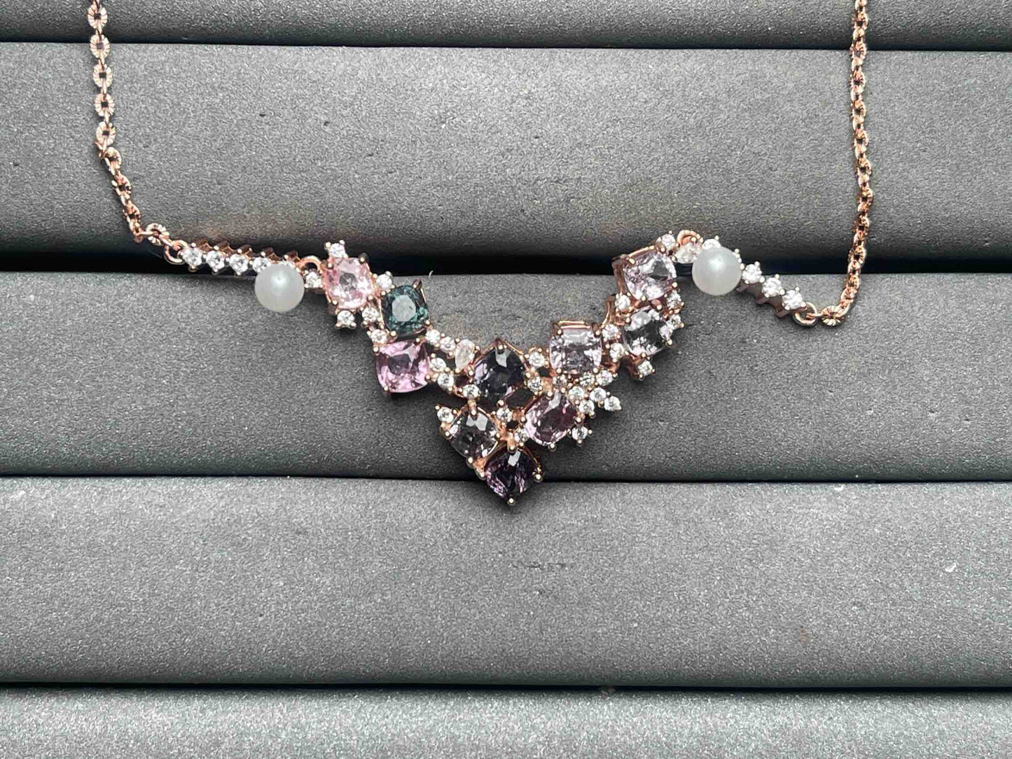 A12436 Spinel Necklace