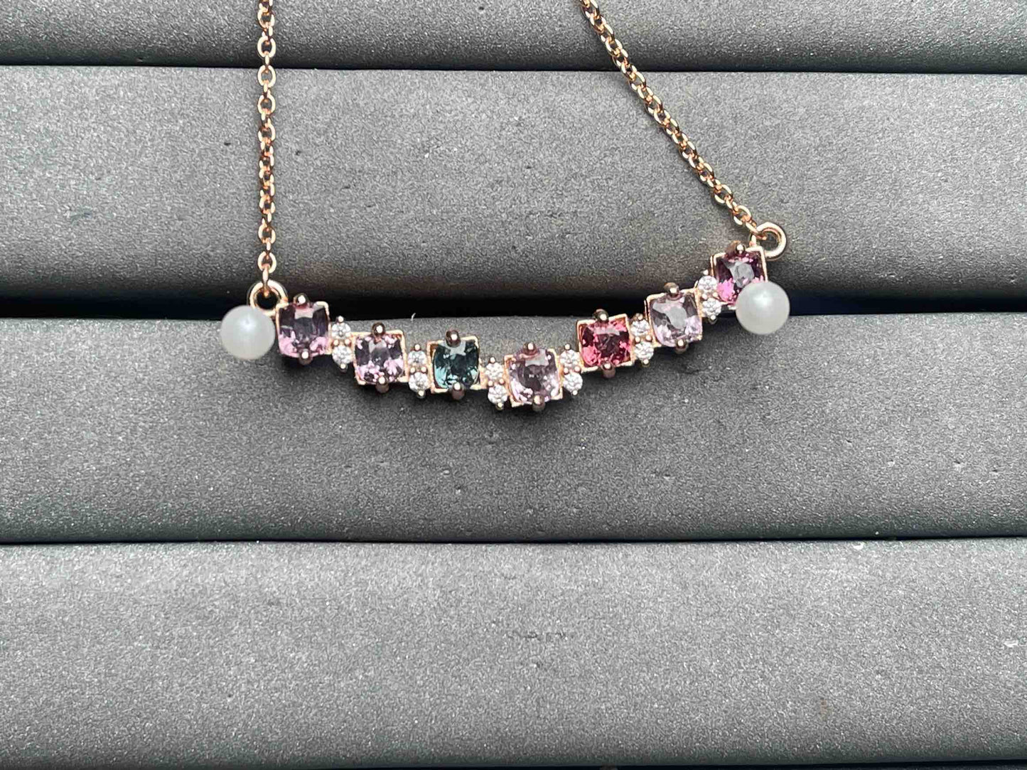 A12437 Spinel Necklace