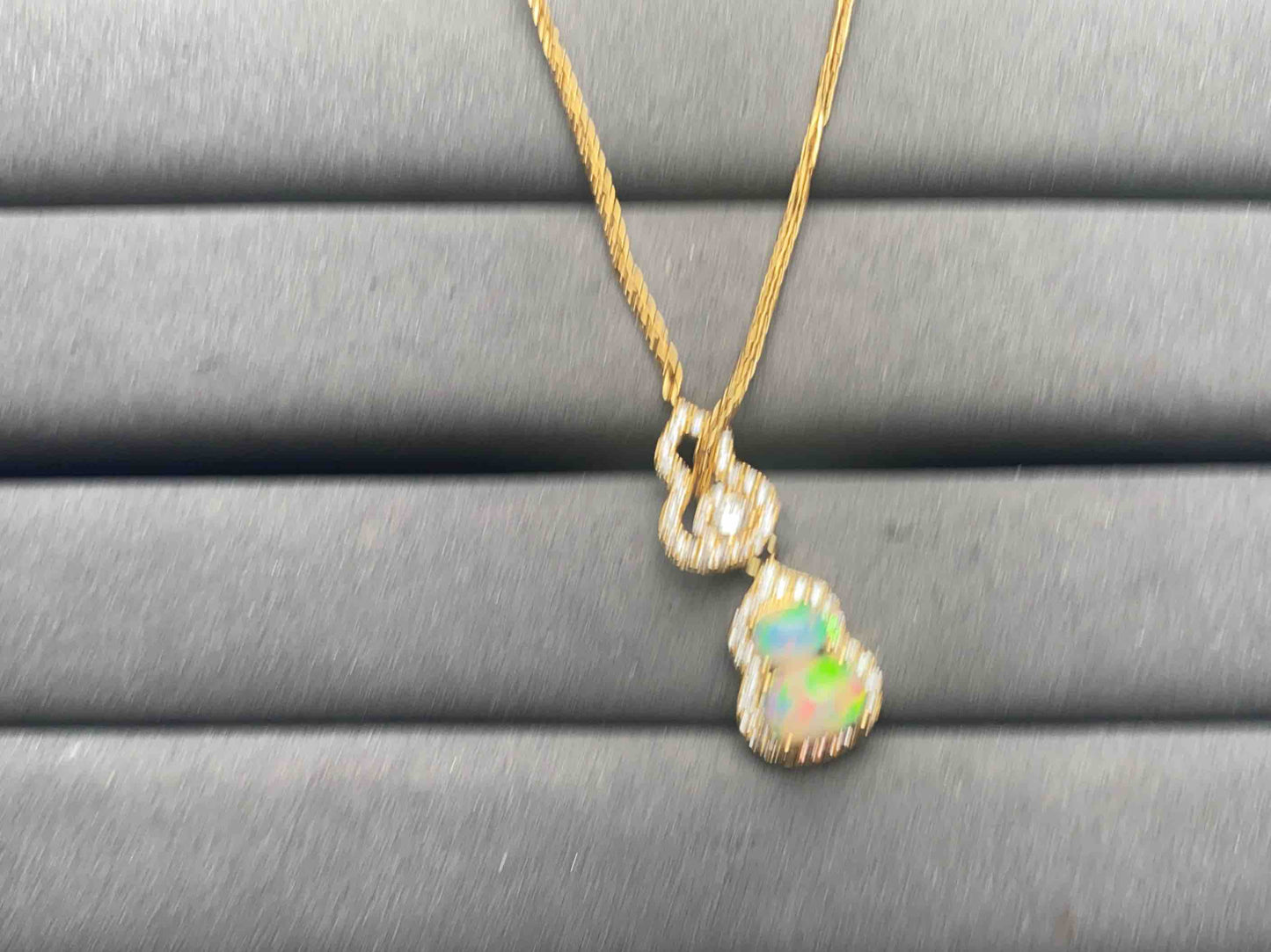 A12559 Opal Necklace