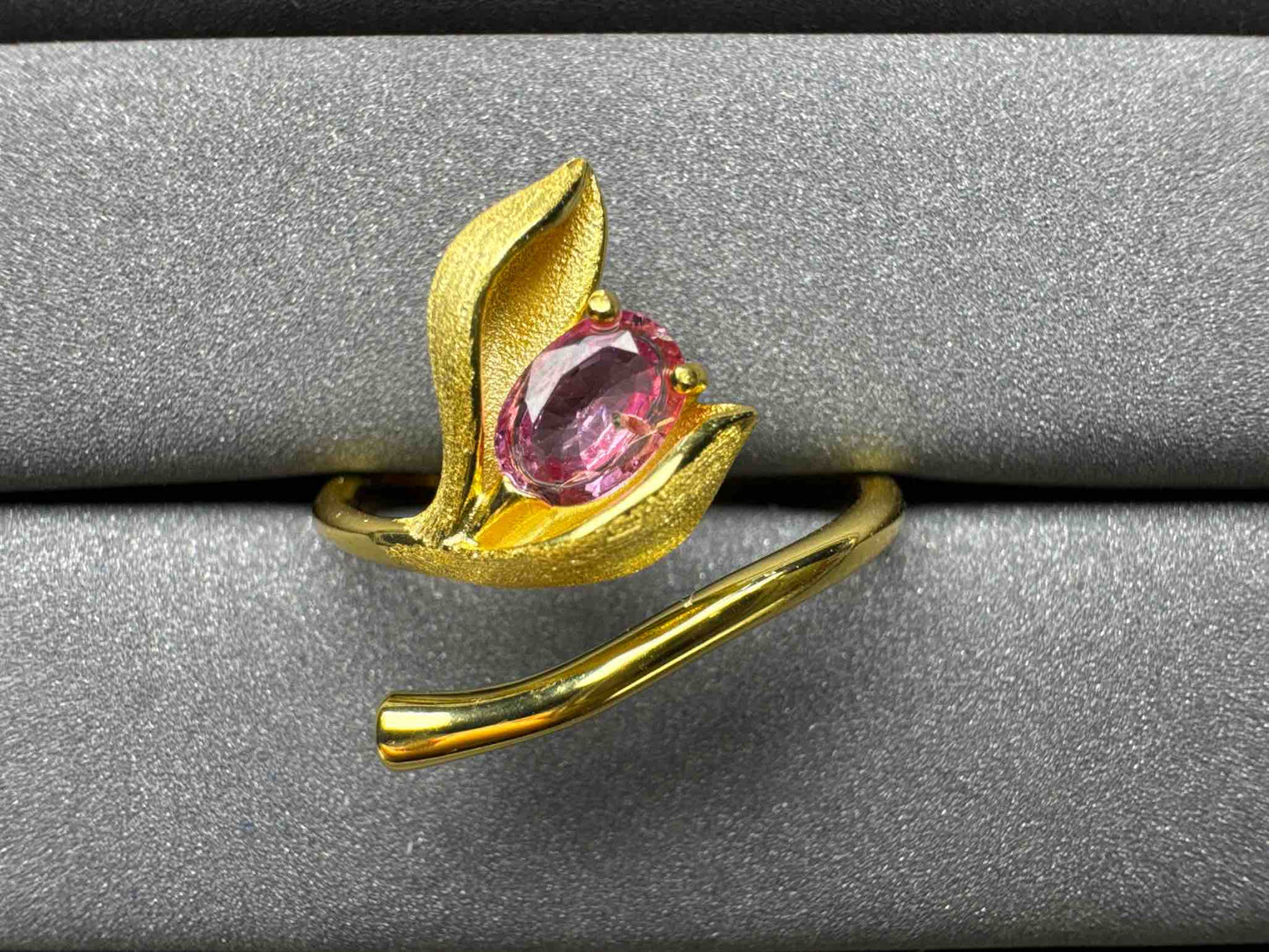 A1263 Padparadscha Sapphire Ring