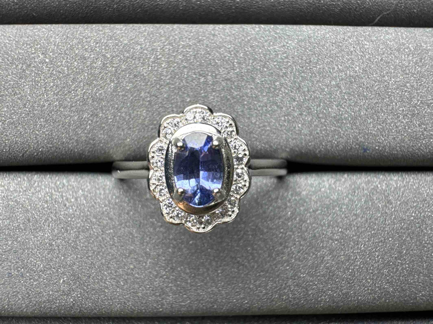 A1269 Cornflower Sapphire Ring