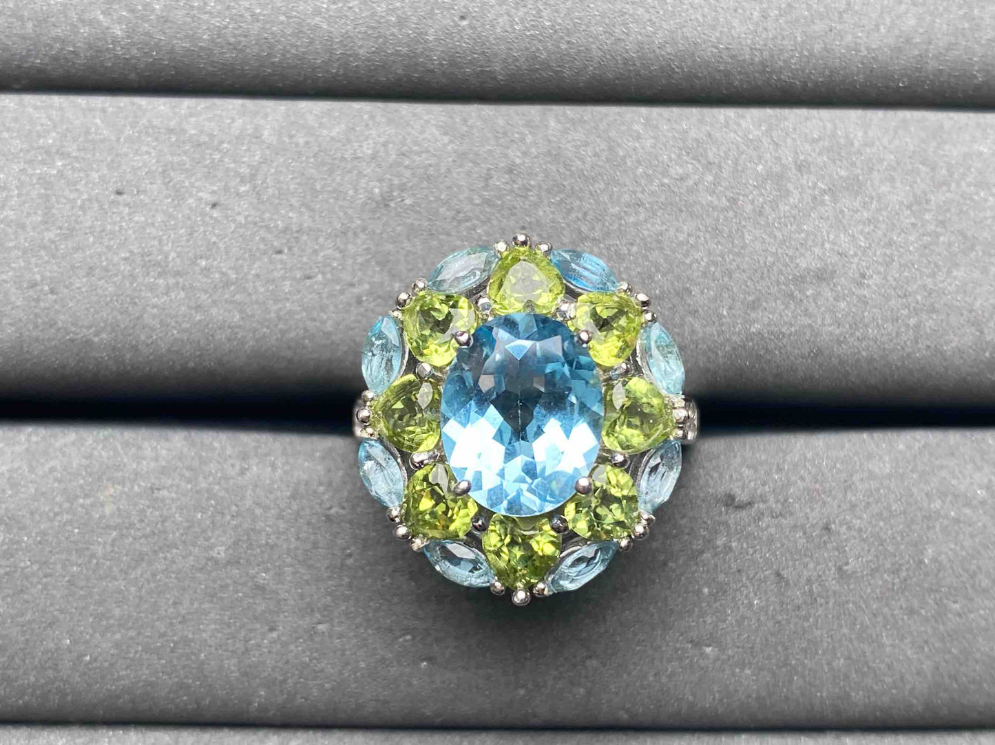 A12707 Aquamarine Ring
