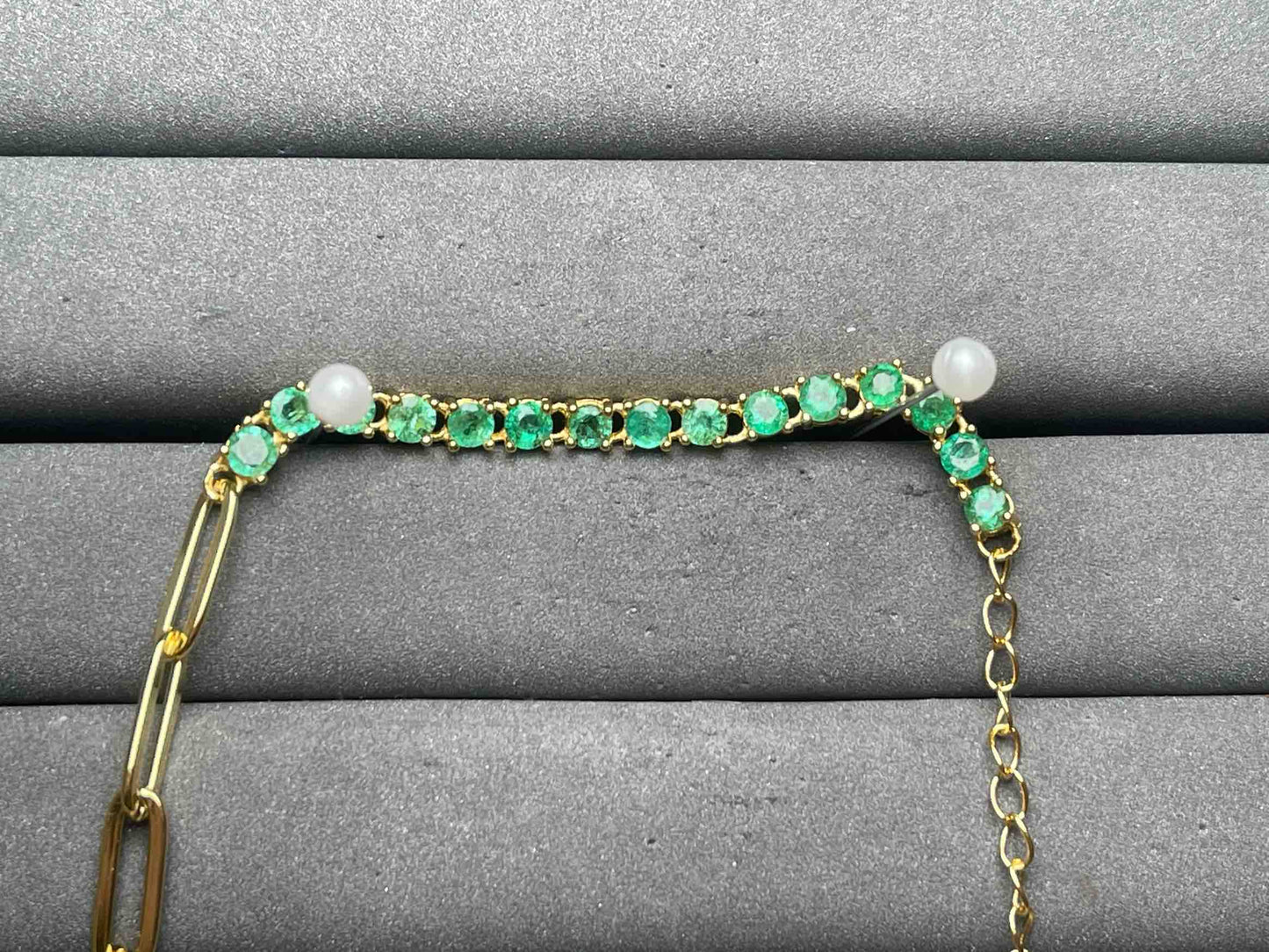 A12768 Emerald Bracelet