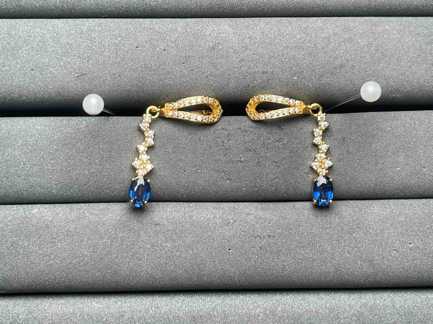 A12777 Sapphire Earrings