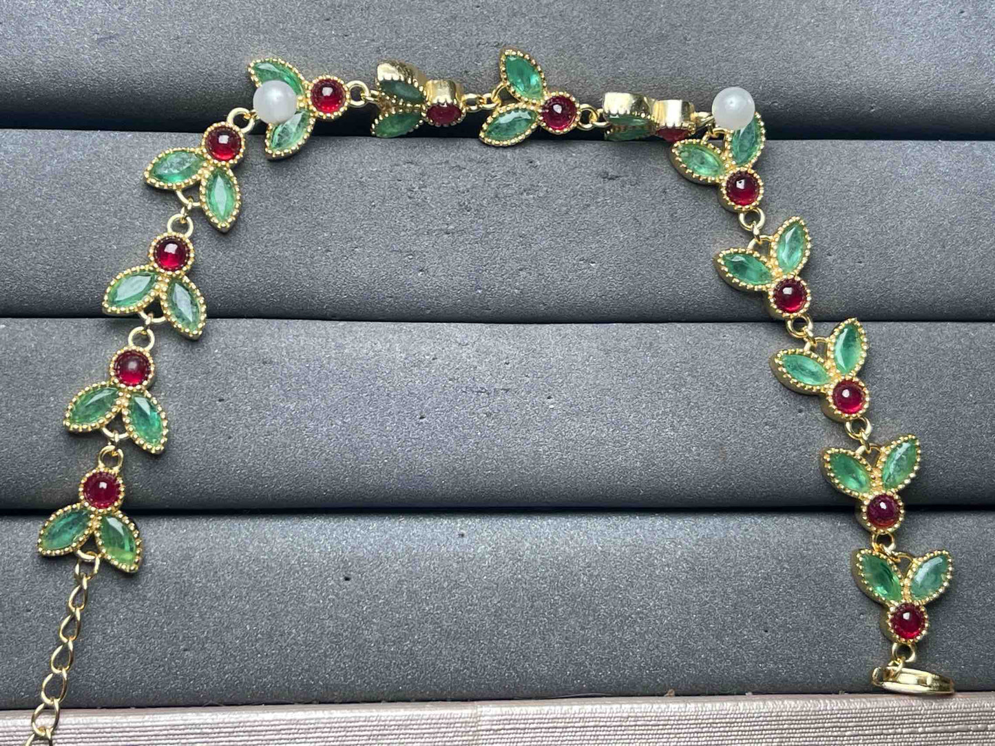 A12790 Emerald Bracelet