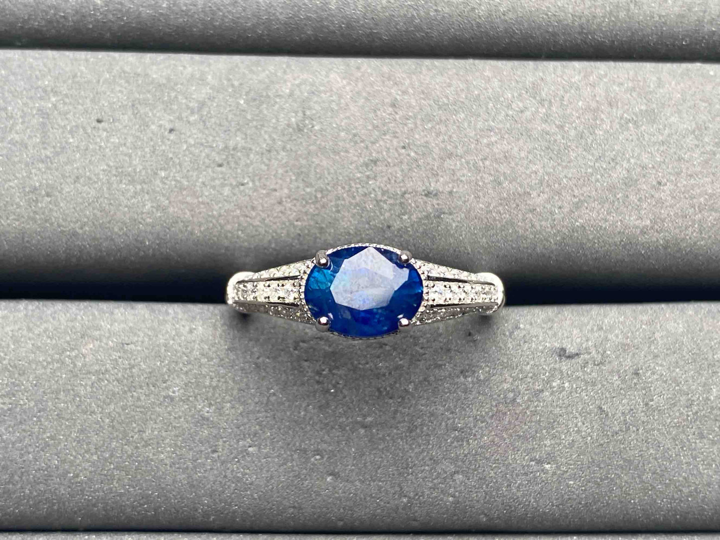 A12925 Blue Sapphire Ring