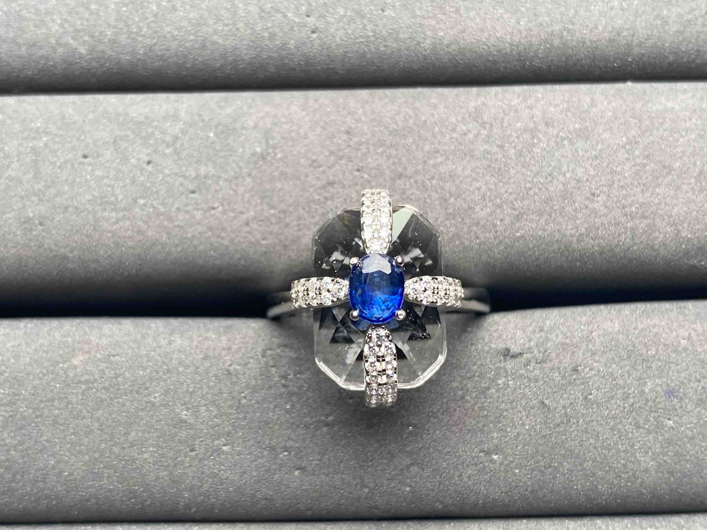 A12939 Blue Sapphire Ring