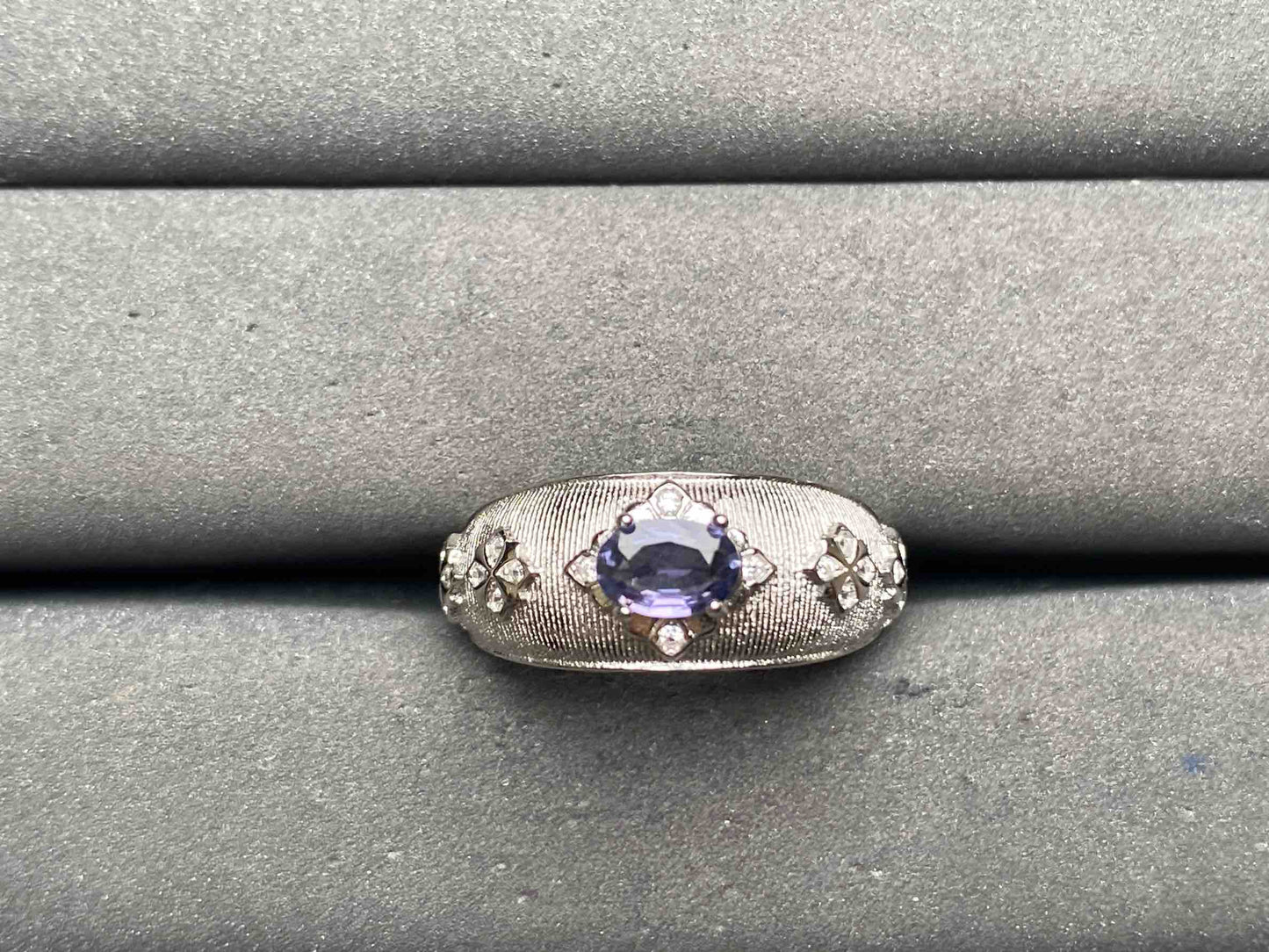 A12944 Purple Sapphire Ring