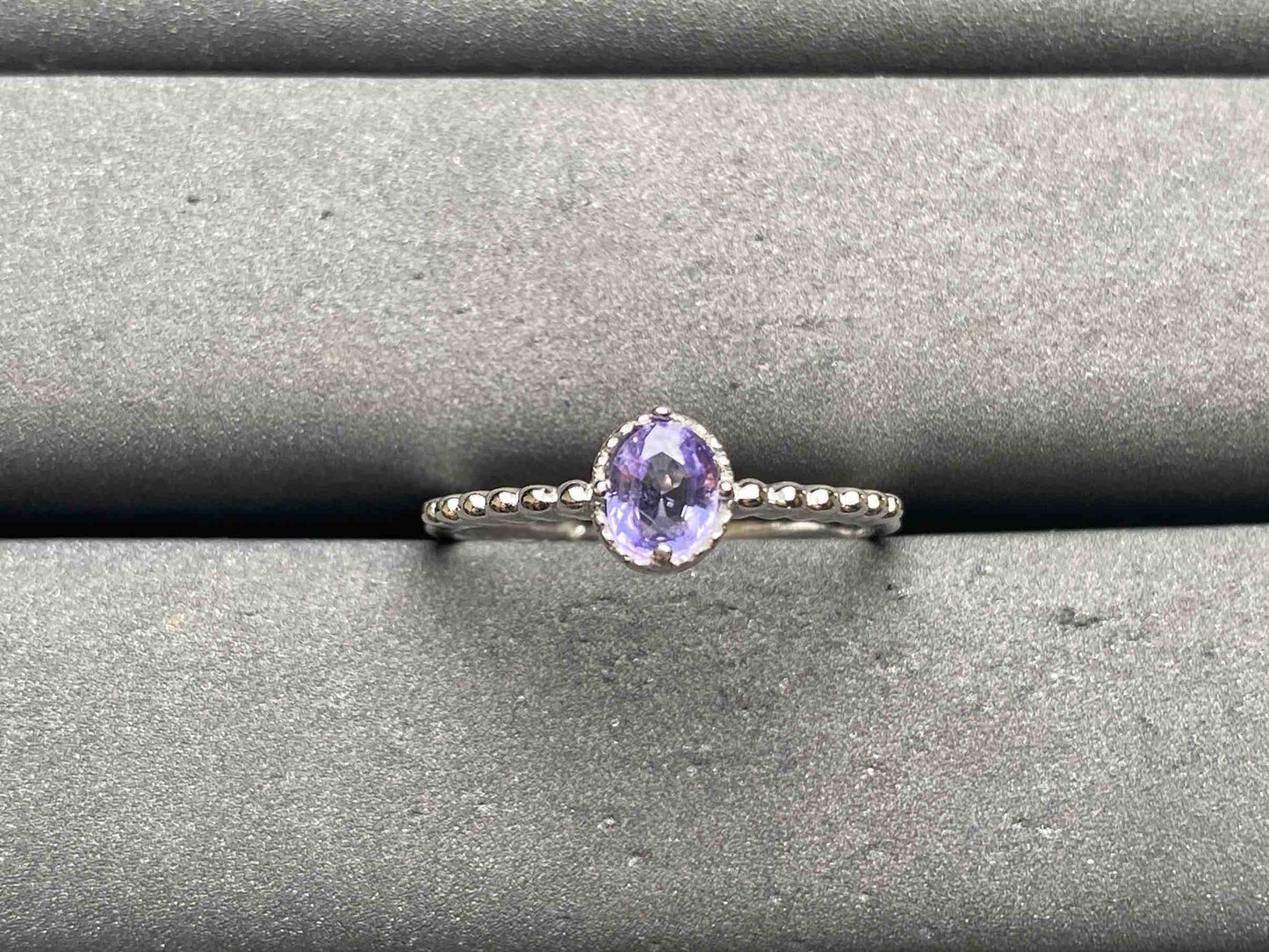 A12945 Purple Sapphire Ring
