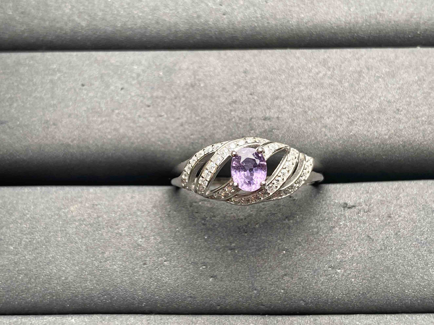 A12947 Purple Sapphire Ring