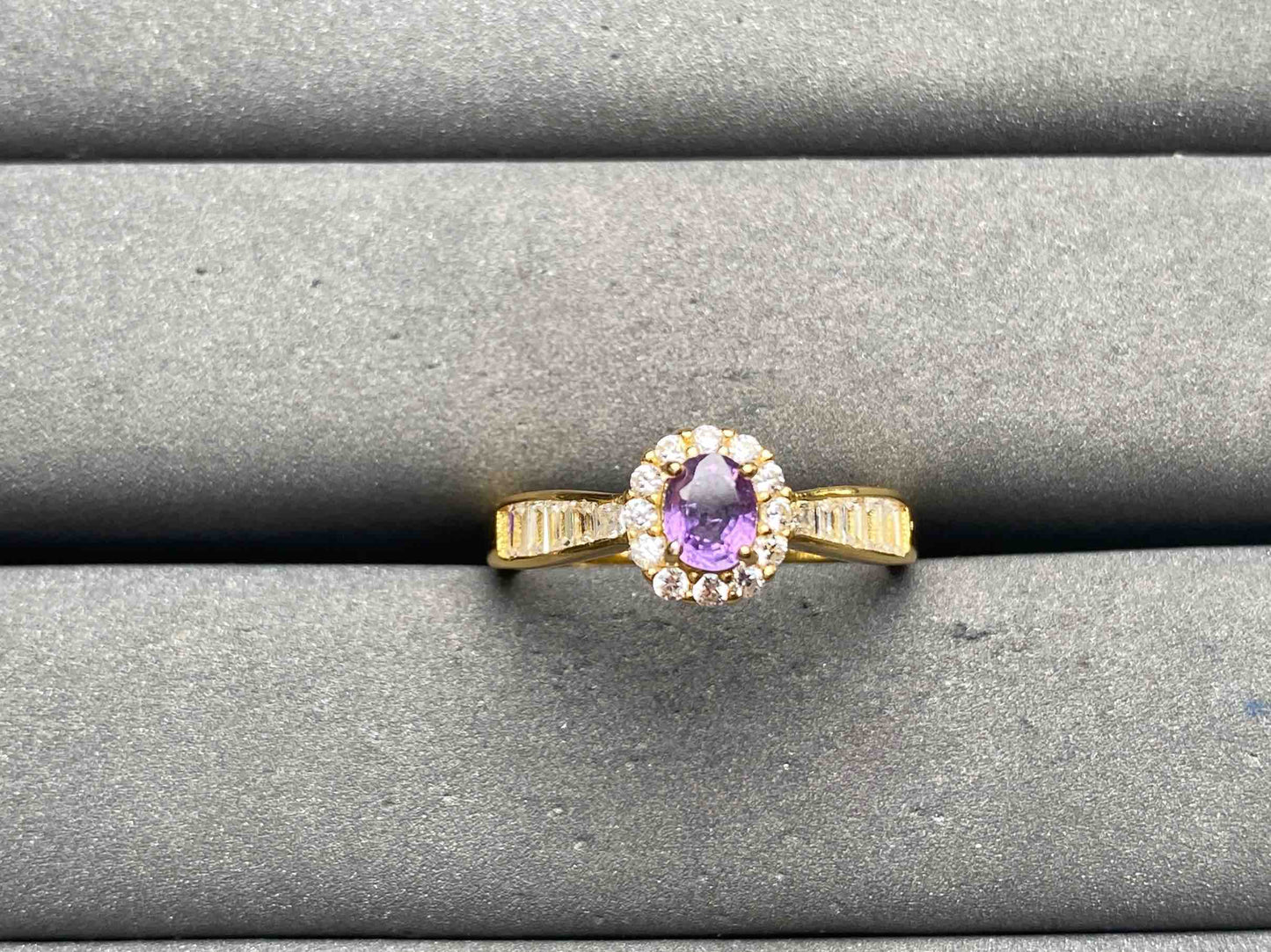 A12948 Purple Sapphire Ring