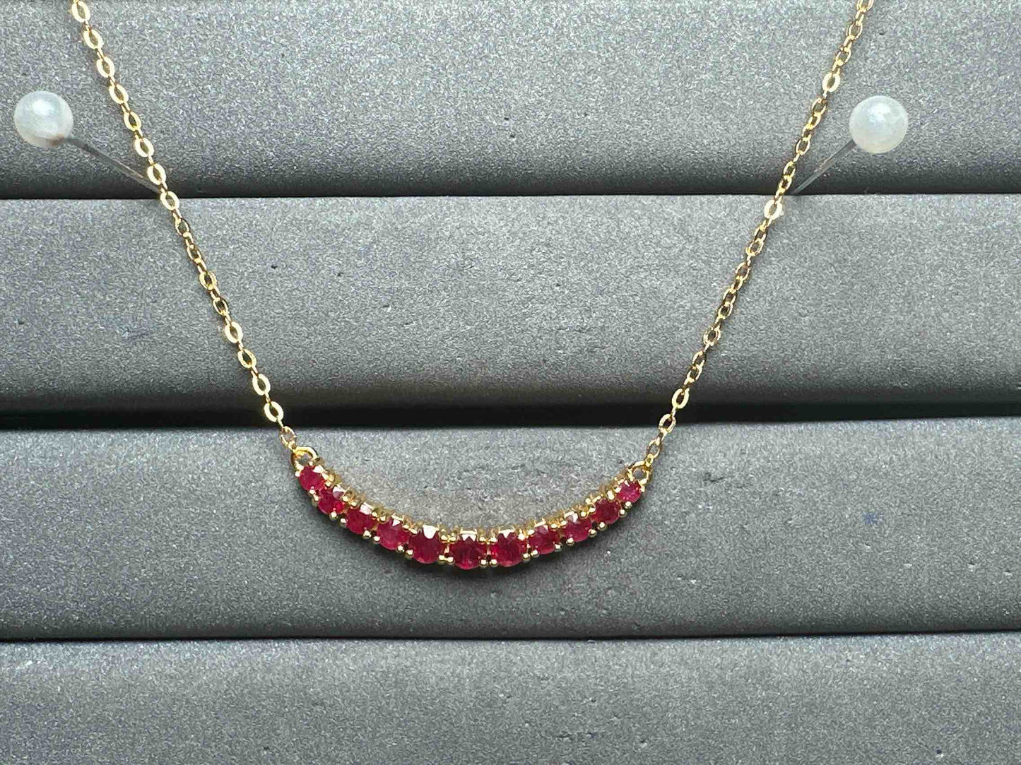 A13016 Ruby Necklace