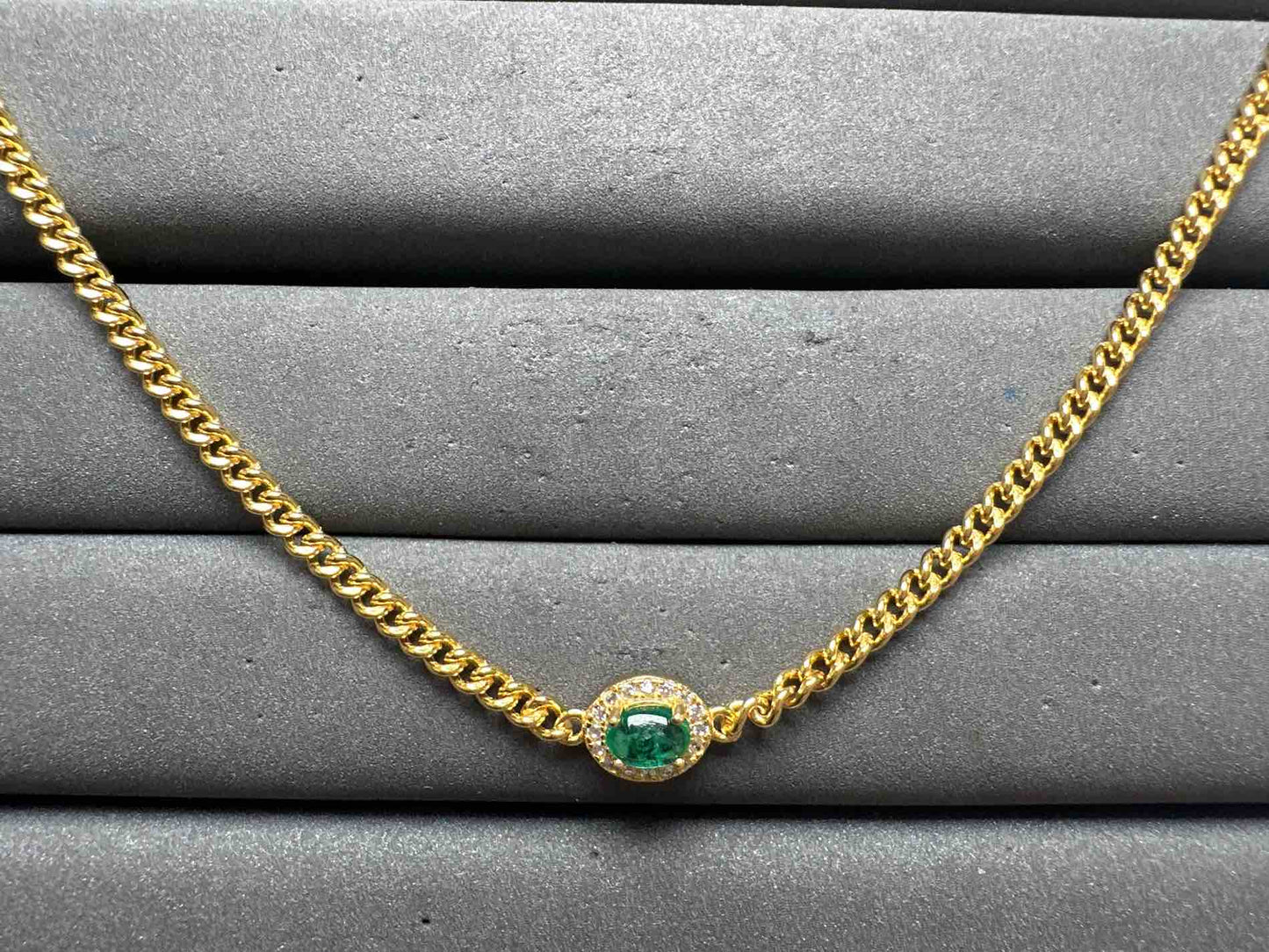 A13107 Emerald Bracelet