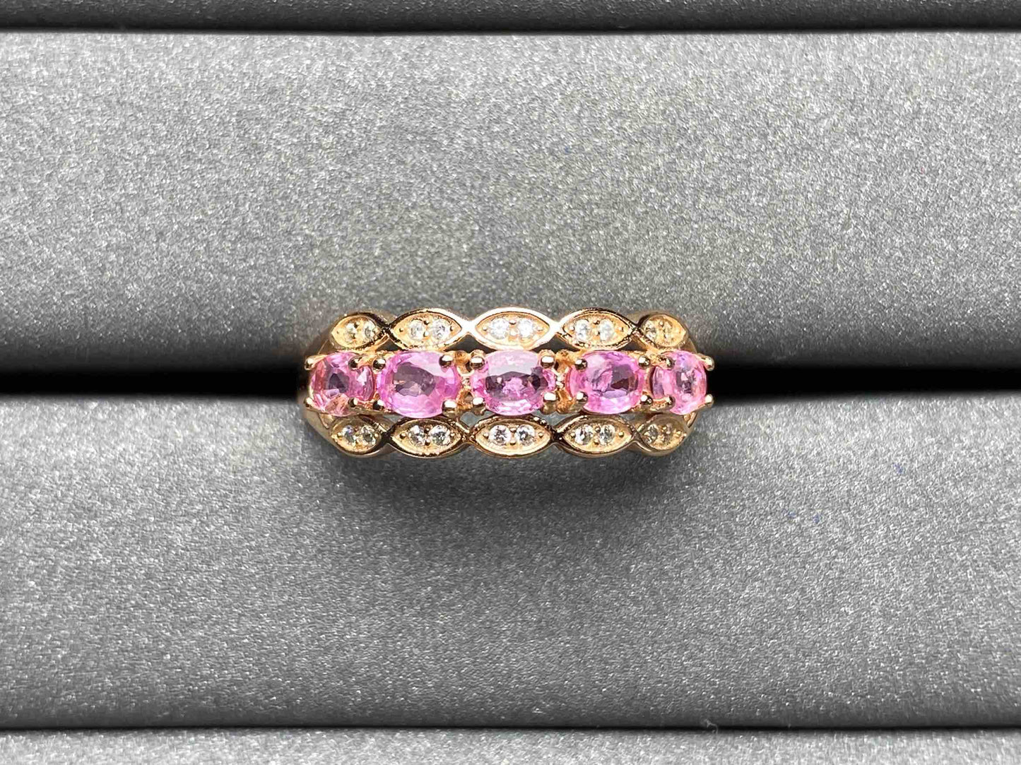 A1321 Pink Sapphire Ring