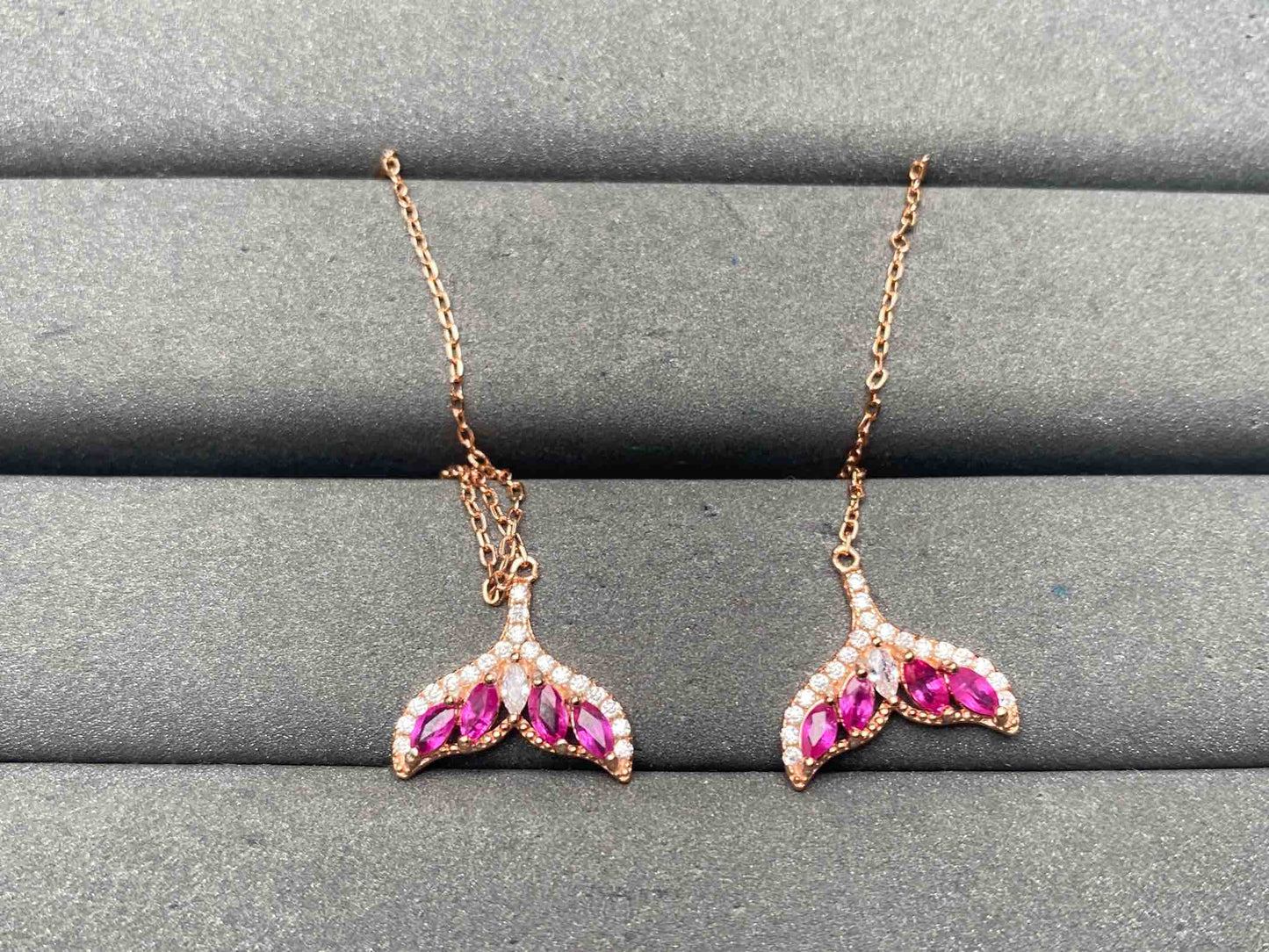 A13385 Ruby Earrings