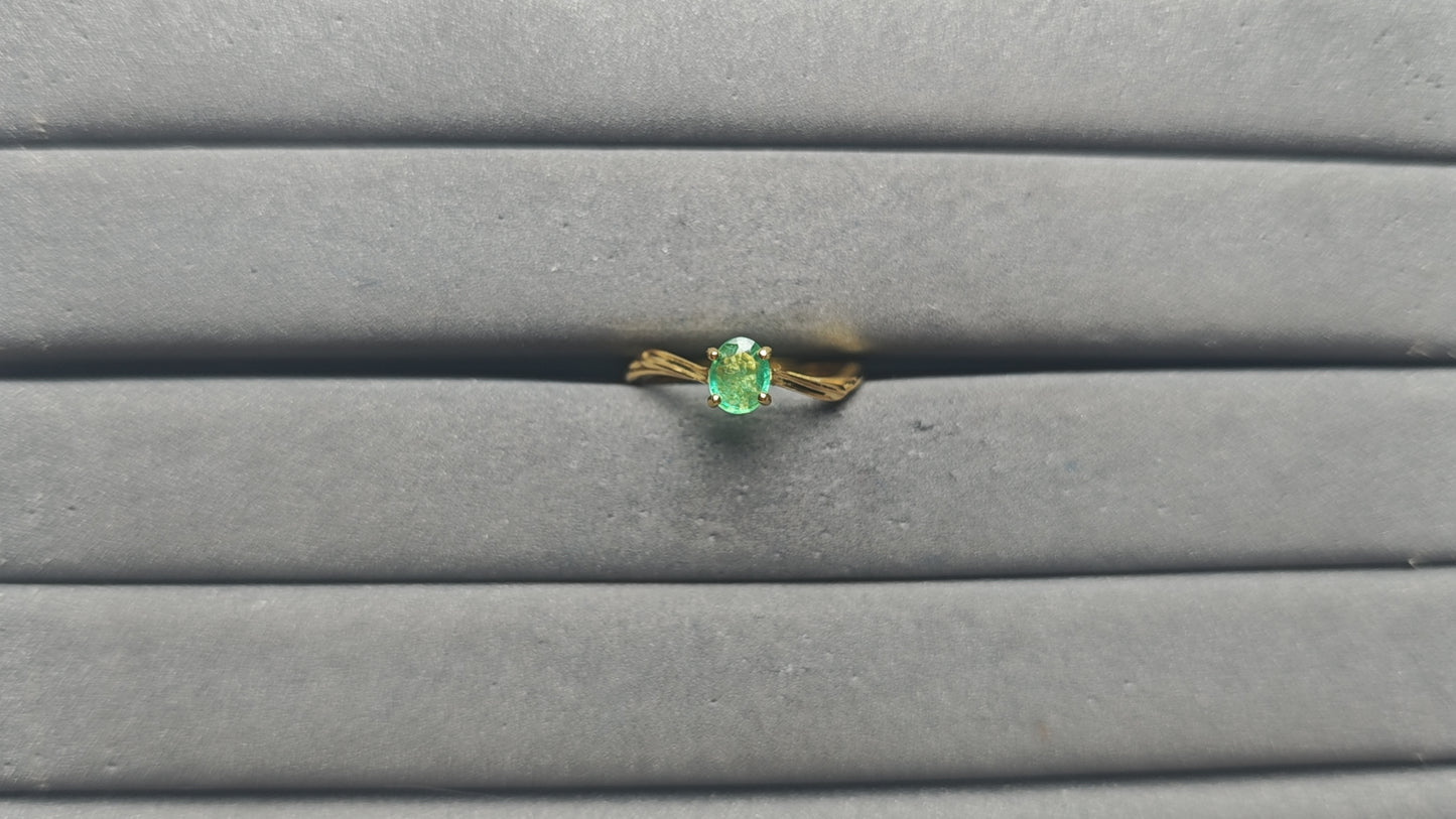 A14066 Emerald Ring