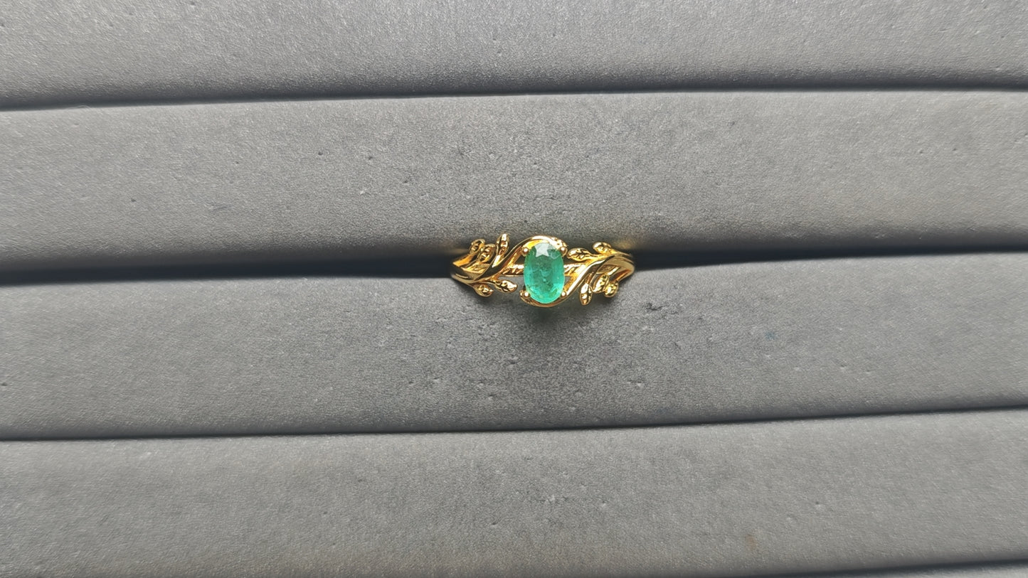 A14071 Emerald Ring