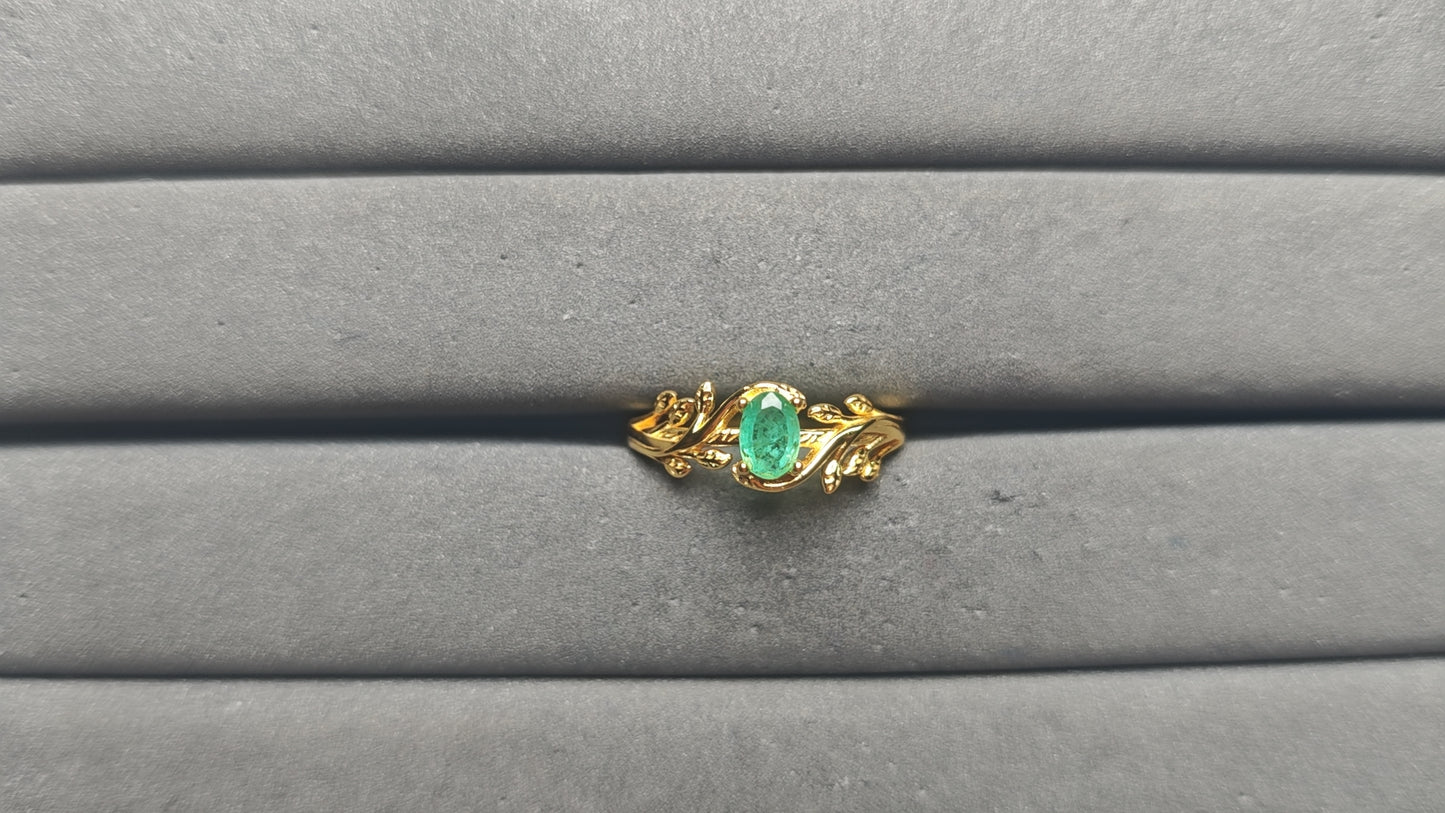 A14073 Emerald Ring