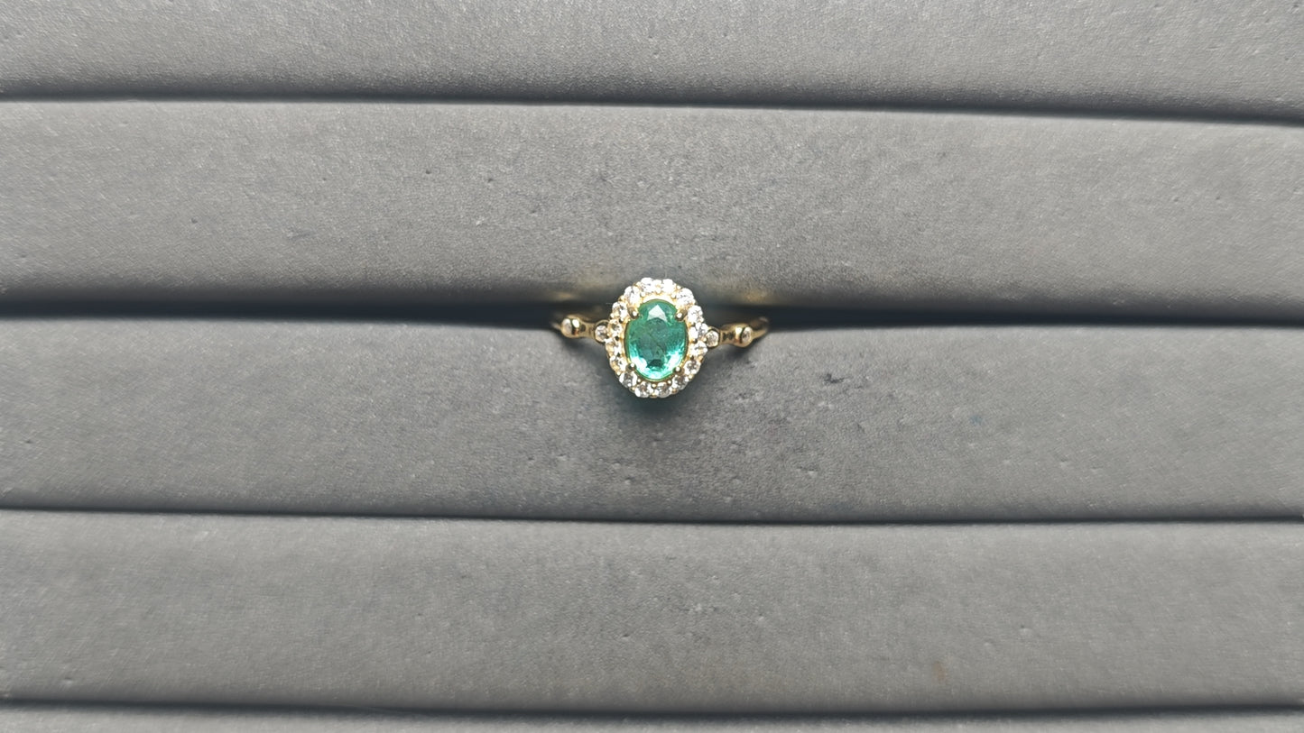 A14075 Emerald Ring