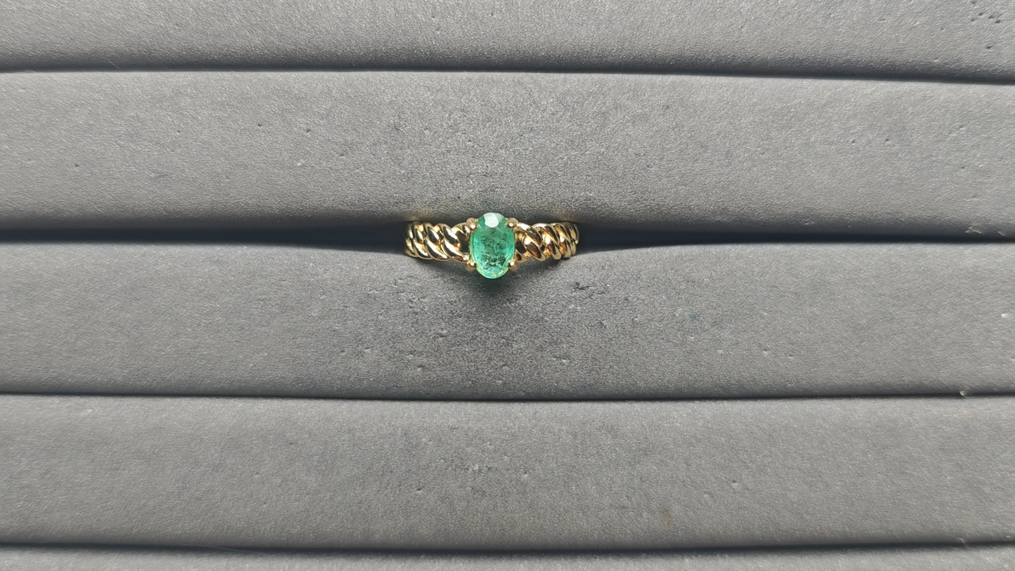 A14080 Emerald Ring
