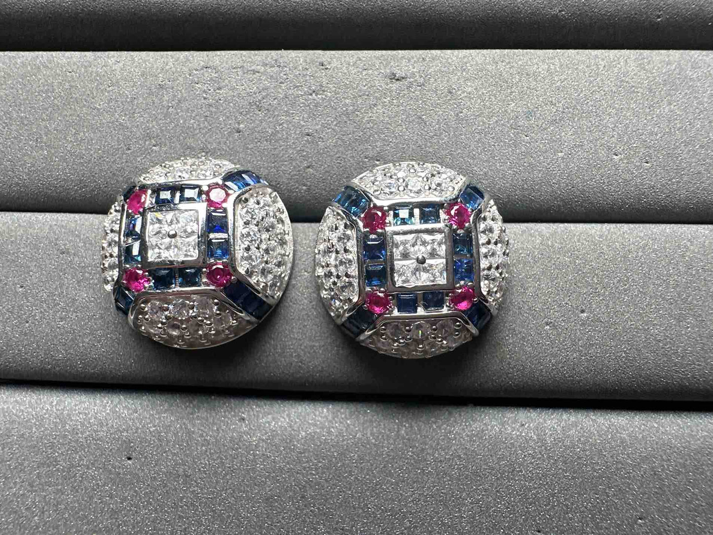 A14153 Sapphire Earrings