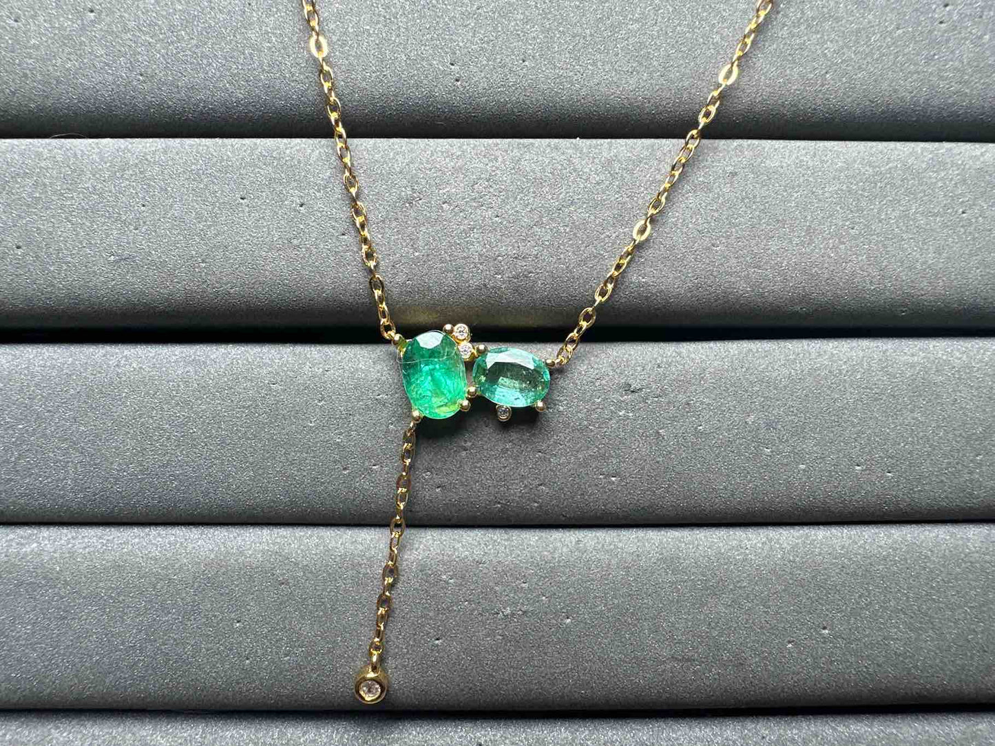 A14183 Emerald Necklace
