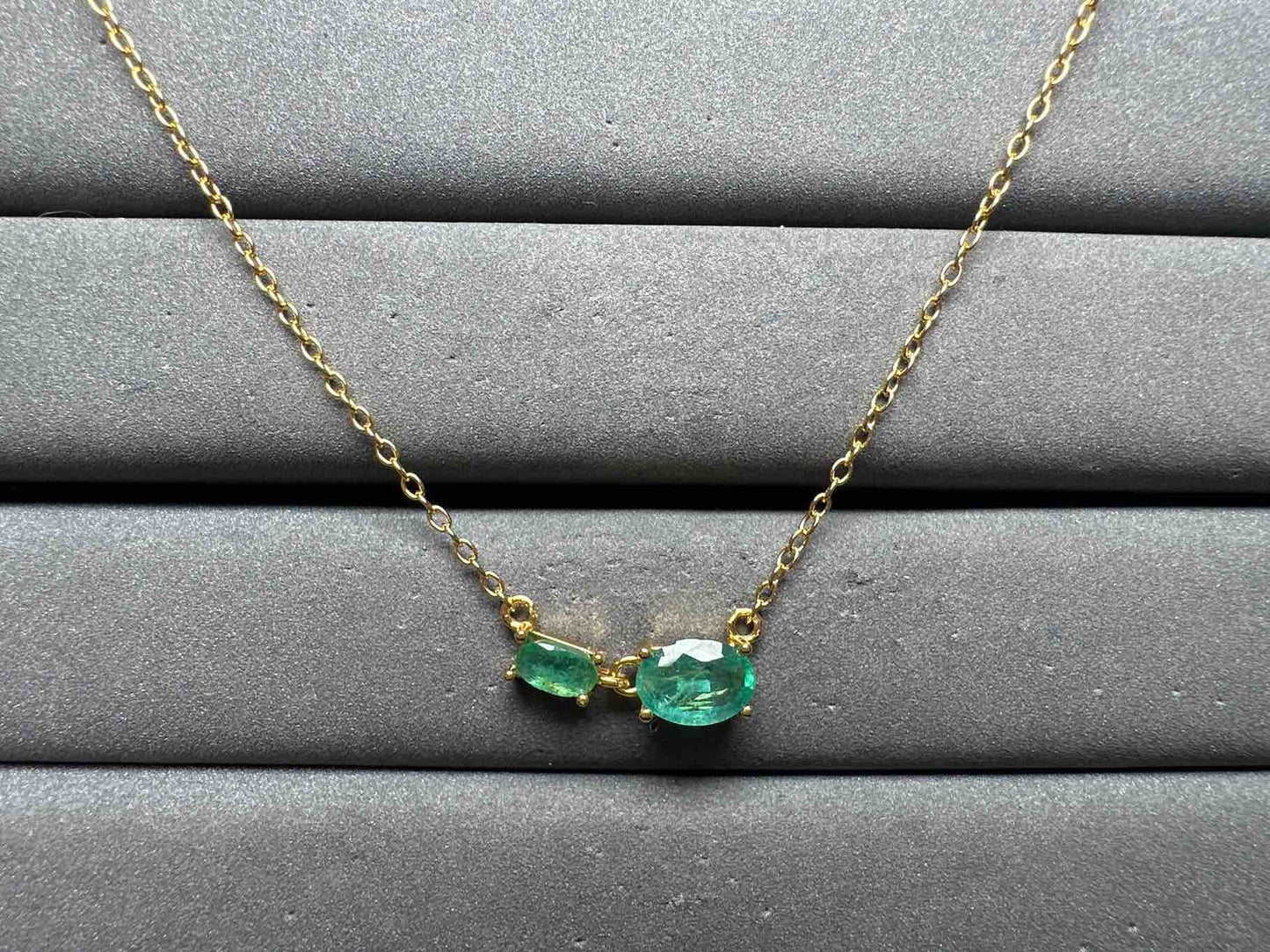A14198 Emerald Necklace