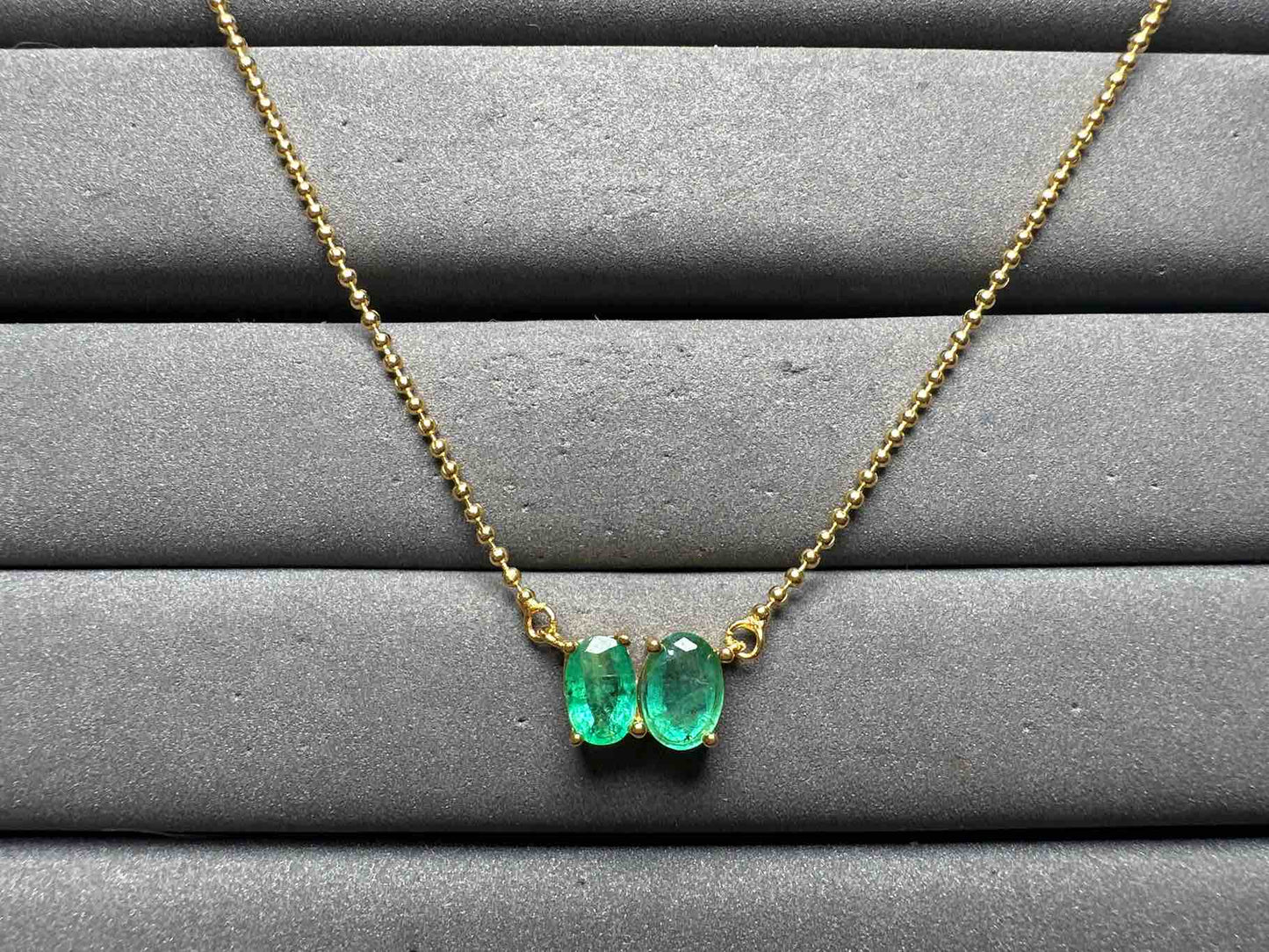 A14199 Emerald Necklace