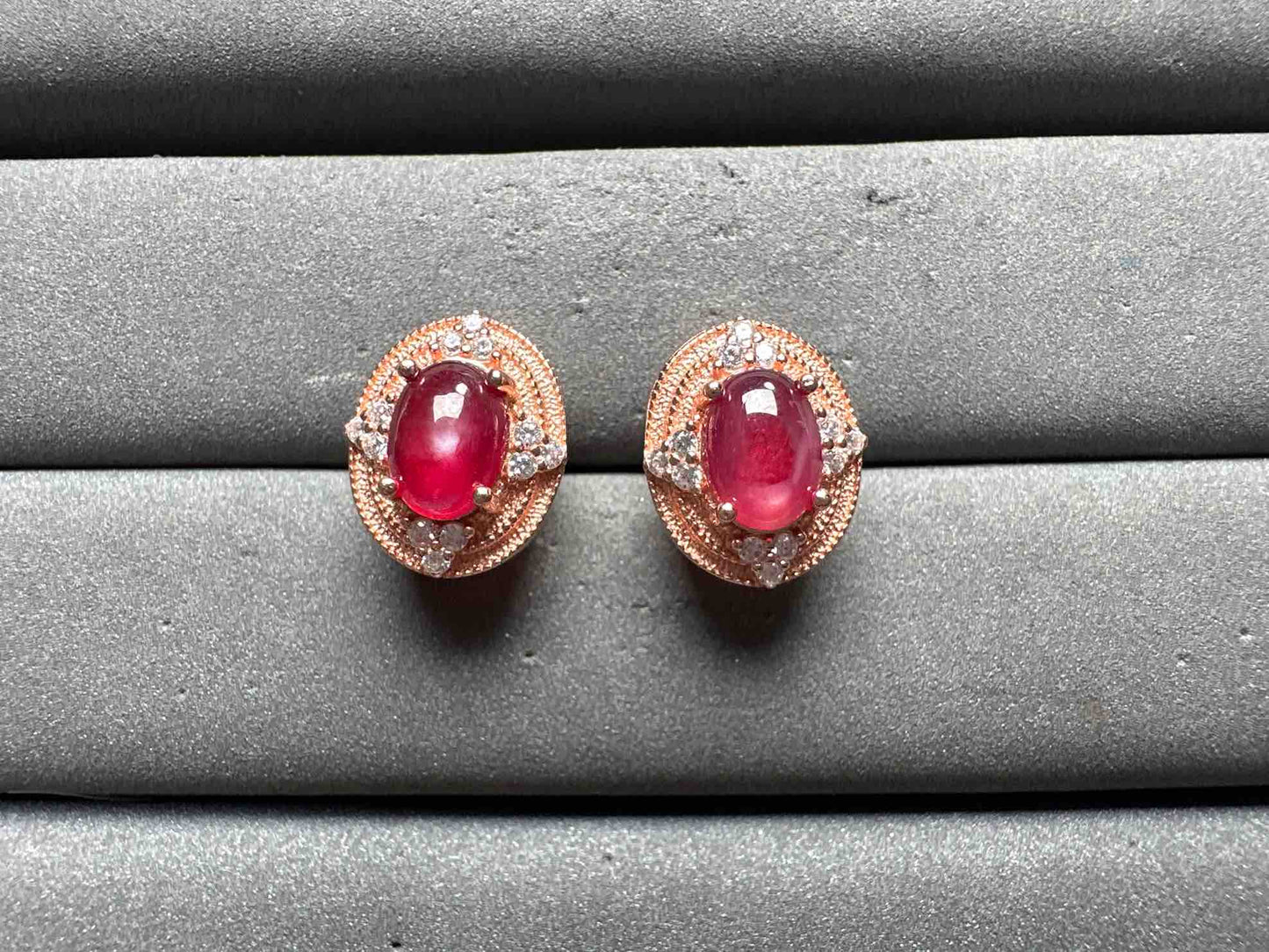 A14482 Ruby Earrings