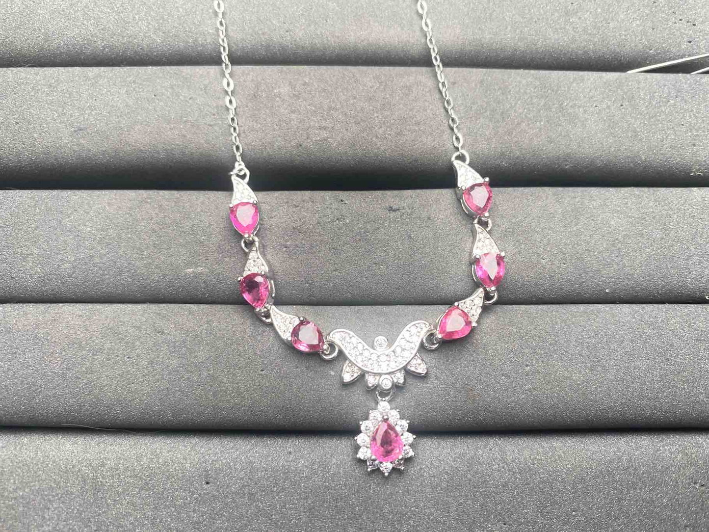 A14598 Ruby Necklace