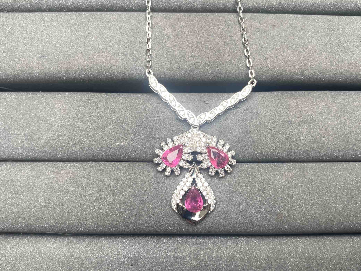 A14607 Ruby Necklace