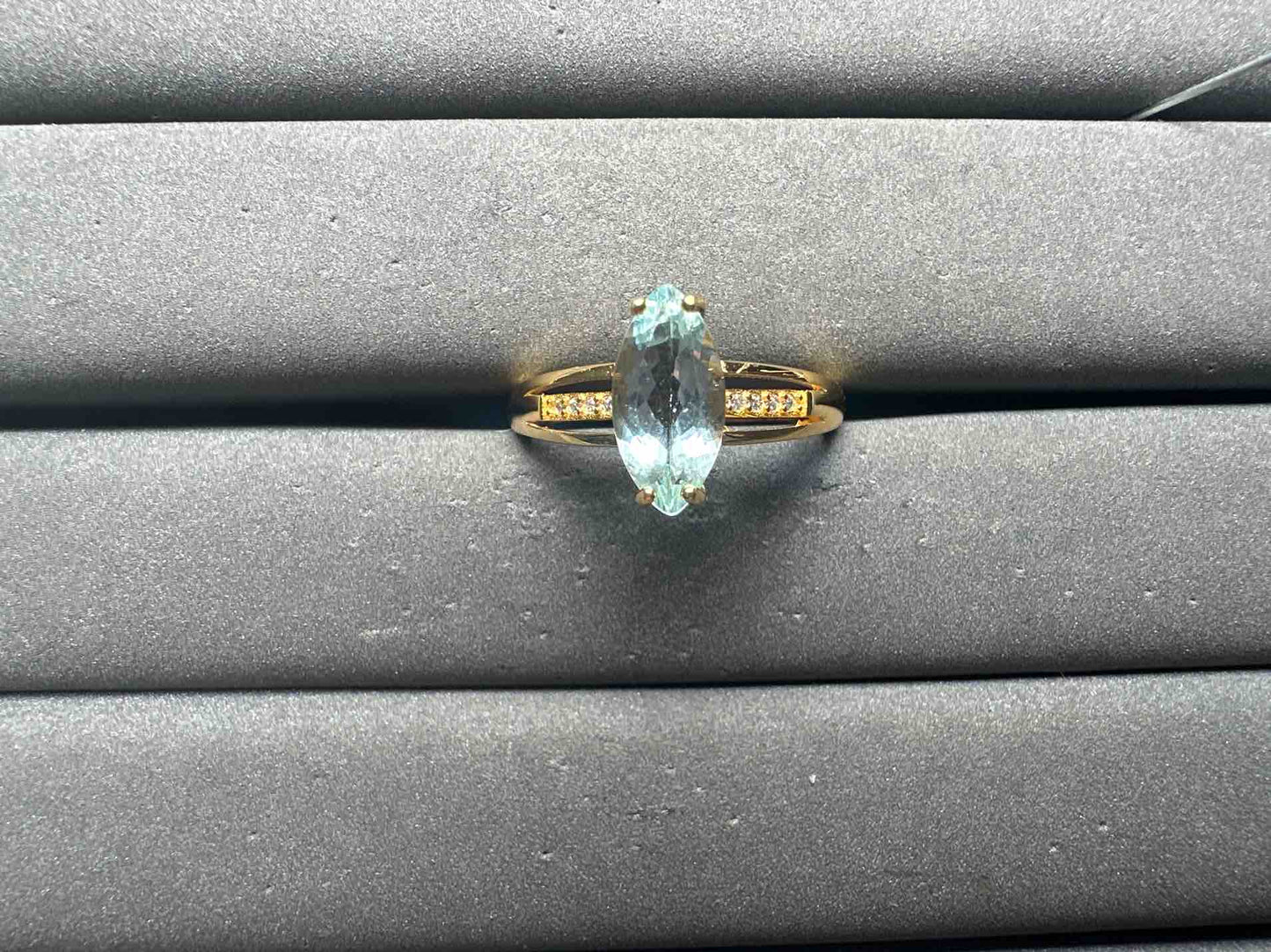 A14724 Aquamarine Ring