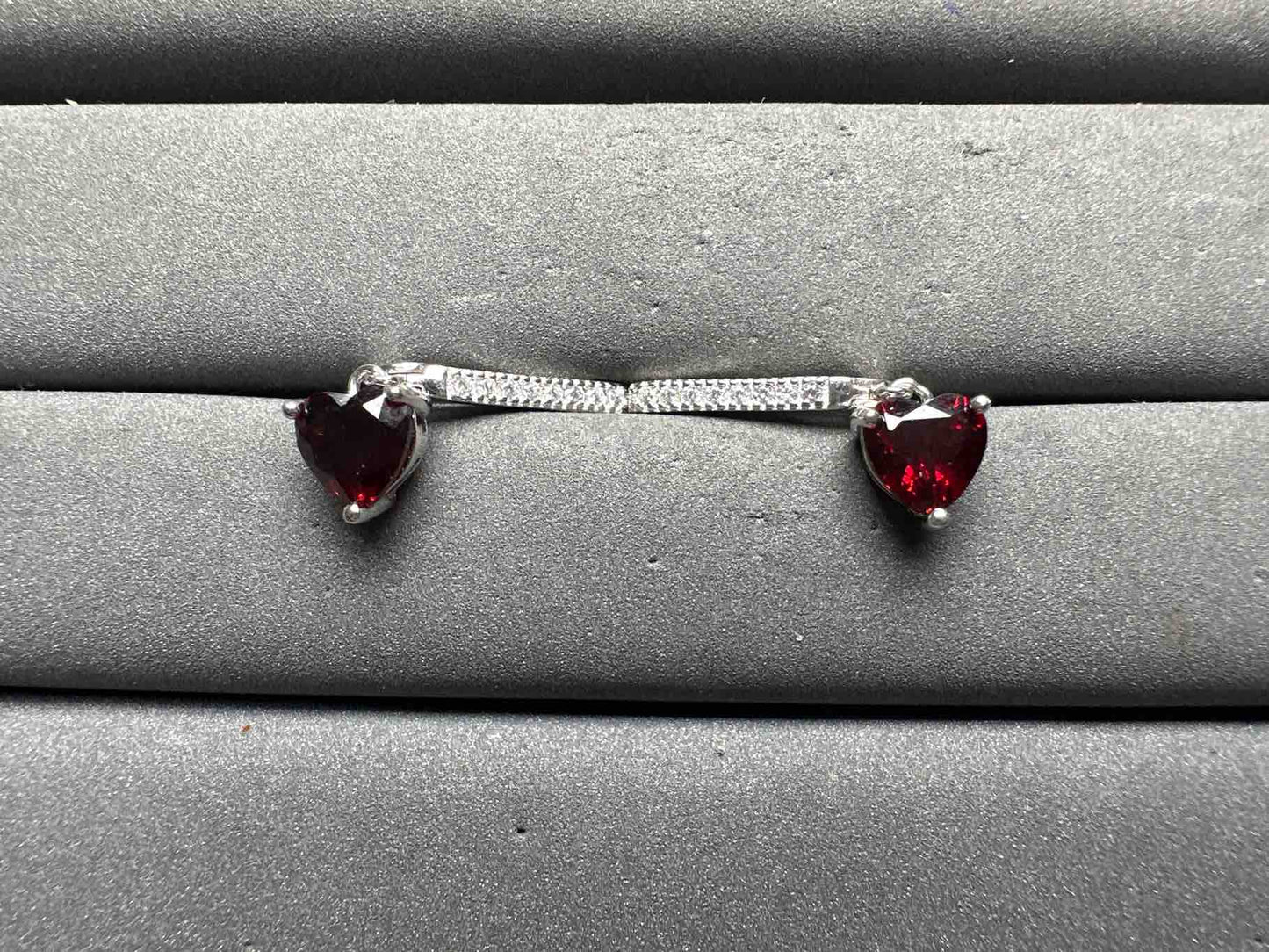 A14789 Garnet Earrings