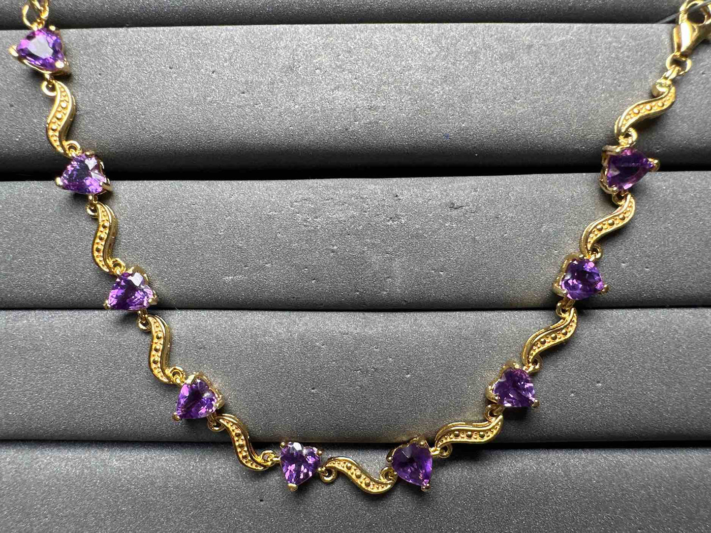 A14821 Amethyst Bracelet