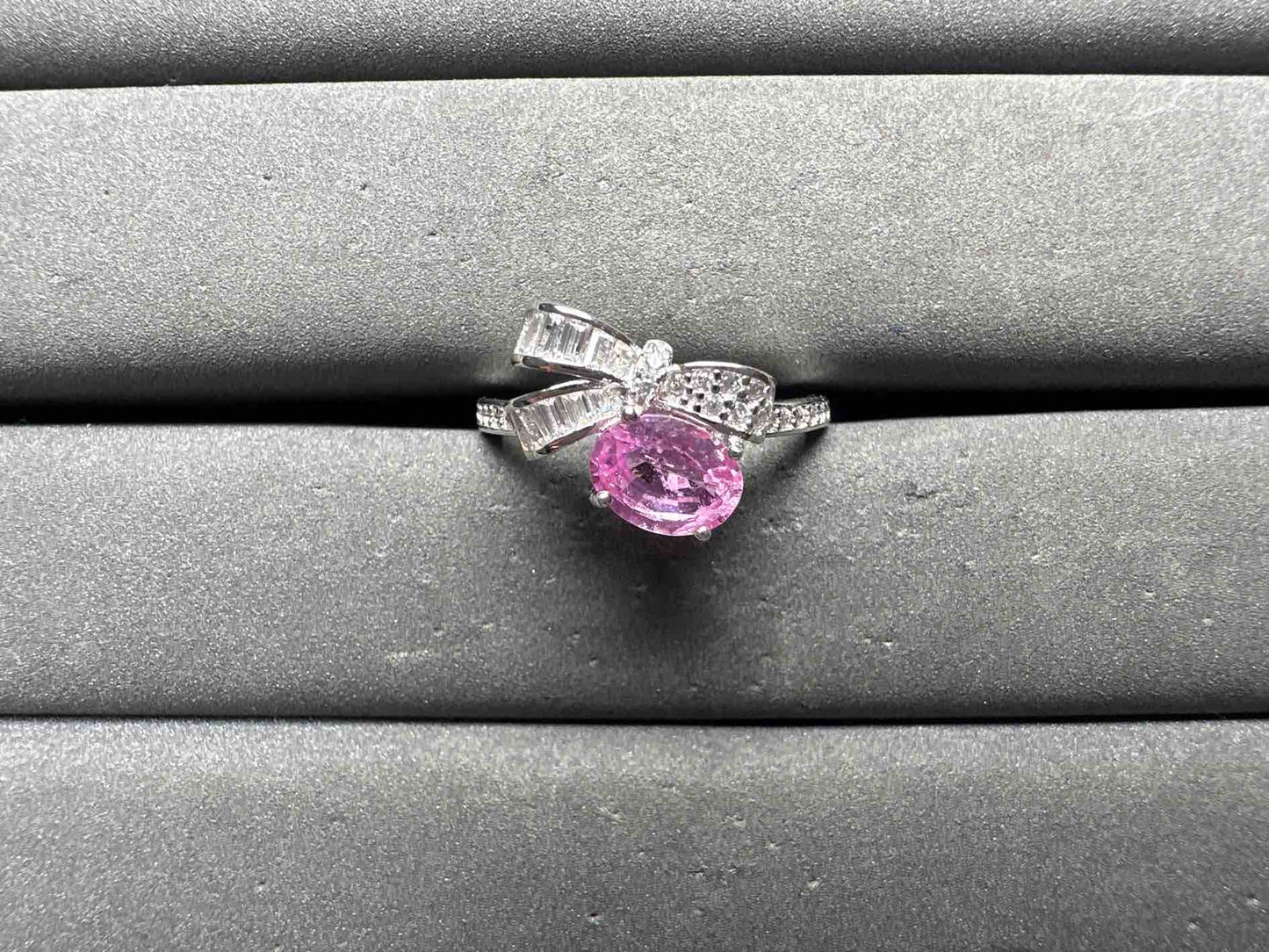 A14824 Pink Sapphire Ring