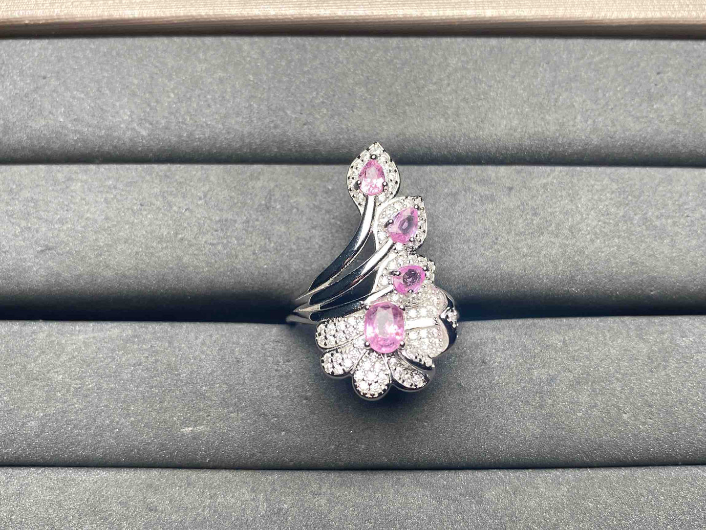 A14864 Pink Sapphire Ring