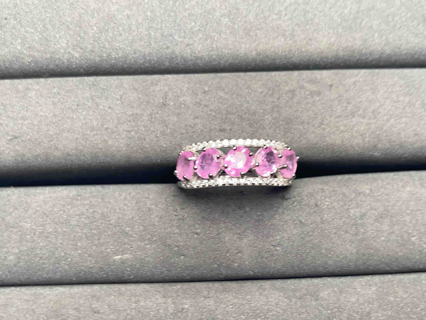 A14870 Pink Sapphire Ring
