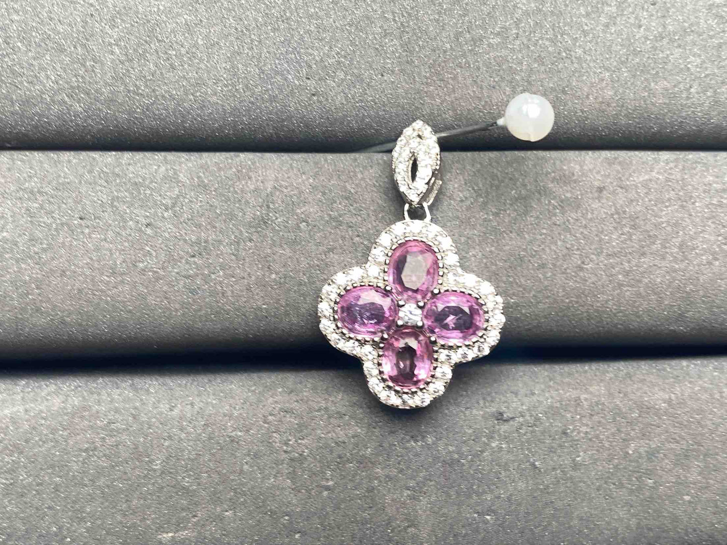 A14876 Pink Sapphire Pendant
