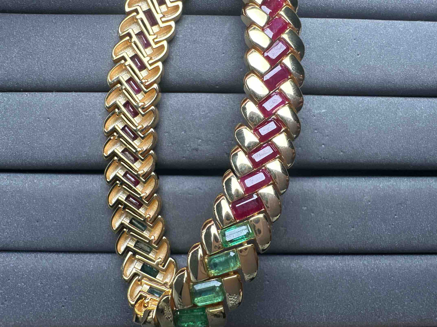 A14902 Emerald Bracelet