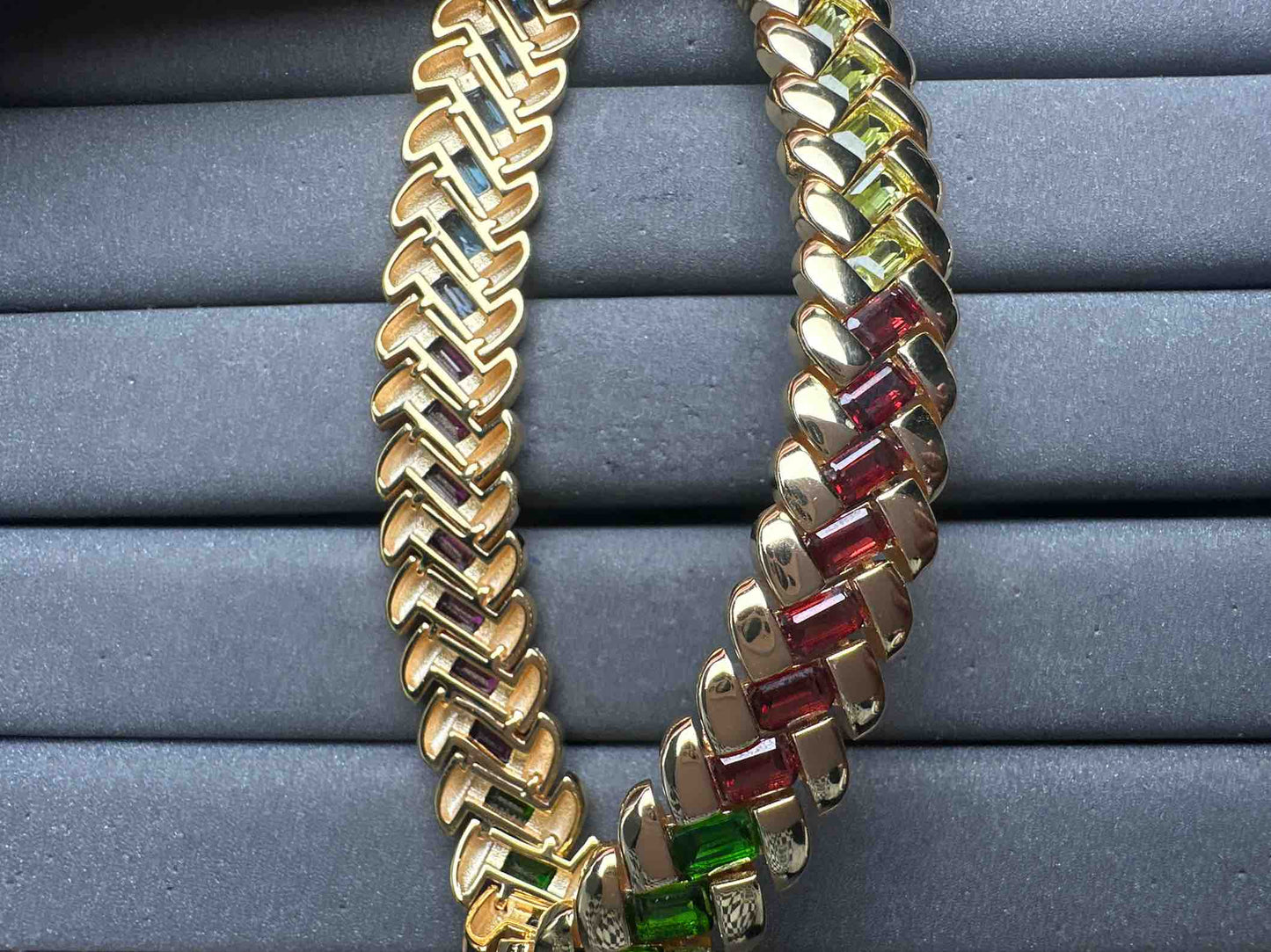 A14903 Diopside Bracelet