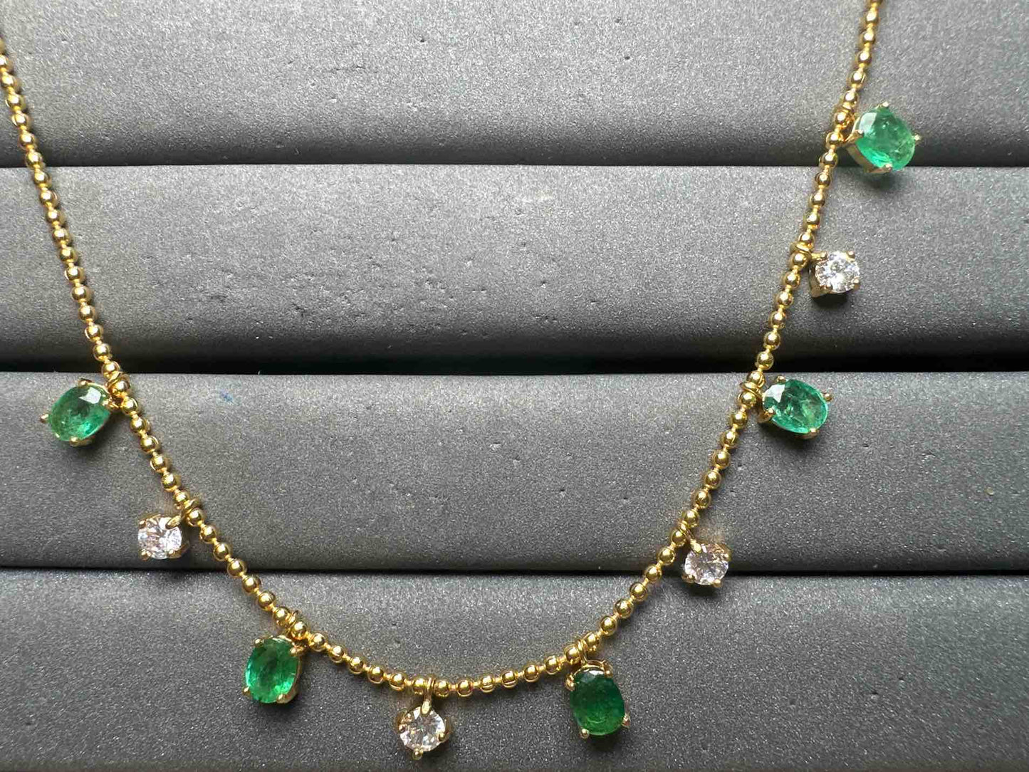 A14956 Emerald Necklace