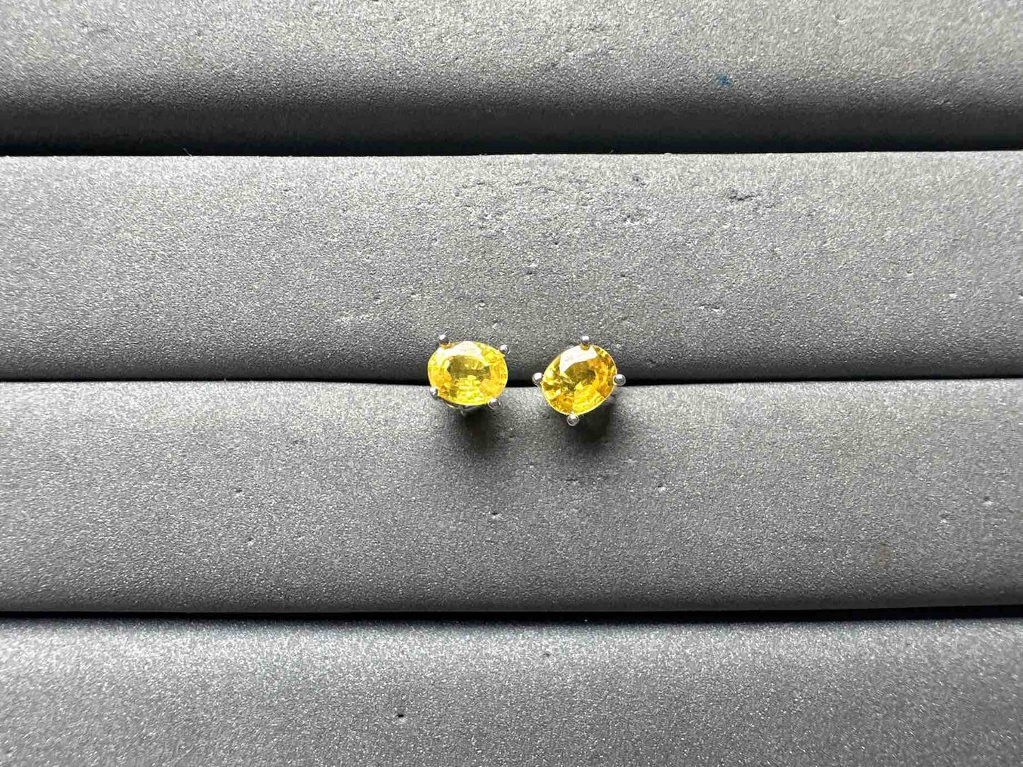 A15018 Yellow Sapphire Earrings