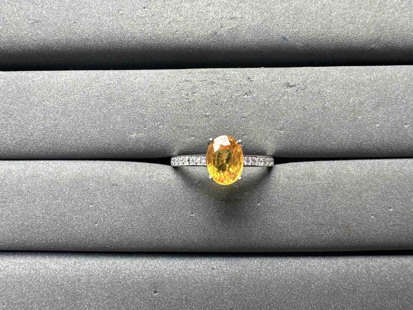 A15045 Yellow Sapphire Ring