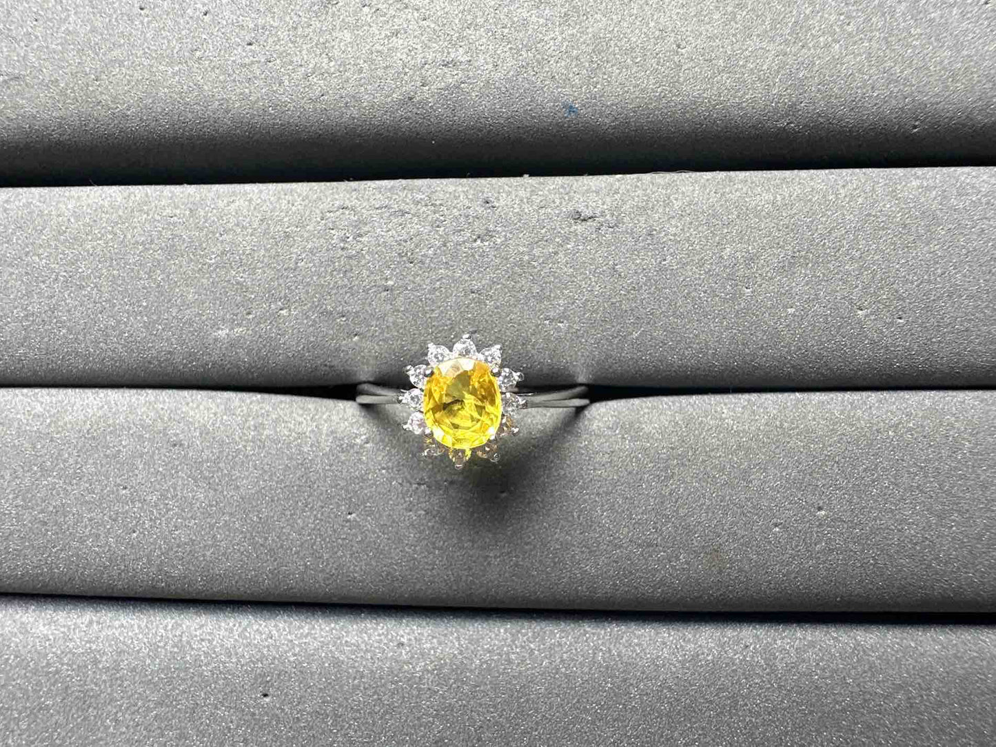 A15049 Yellow Sapphire Ring