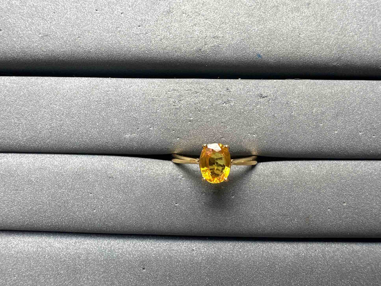 A15057 Yellow Sapphire Ring