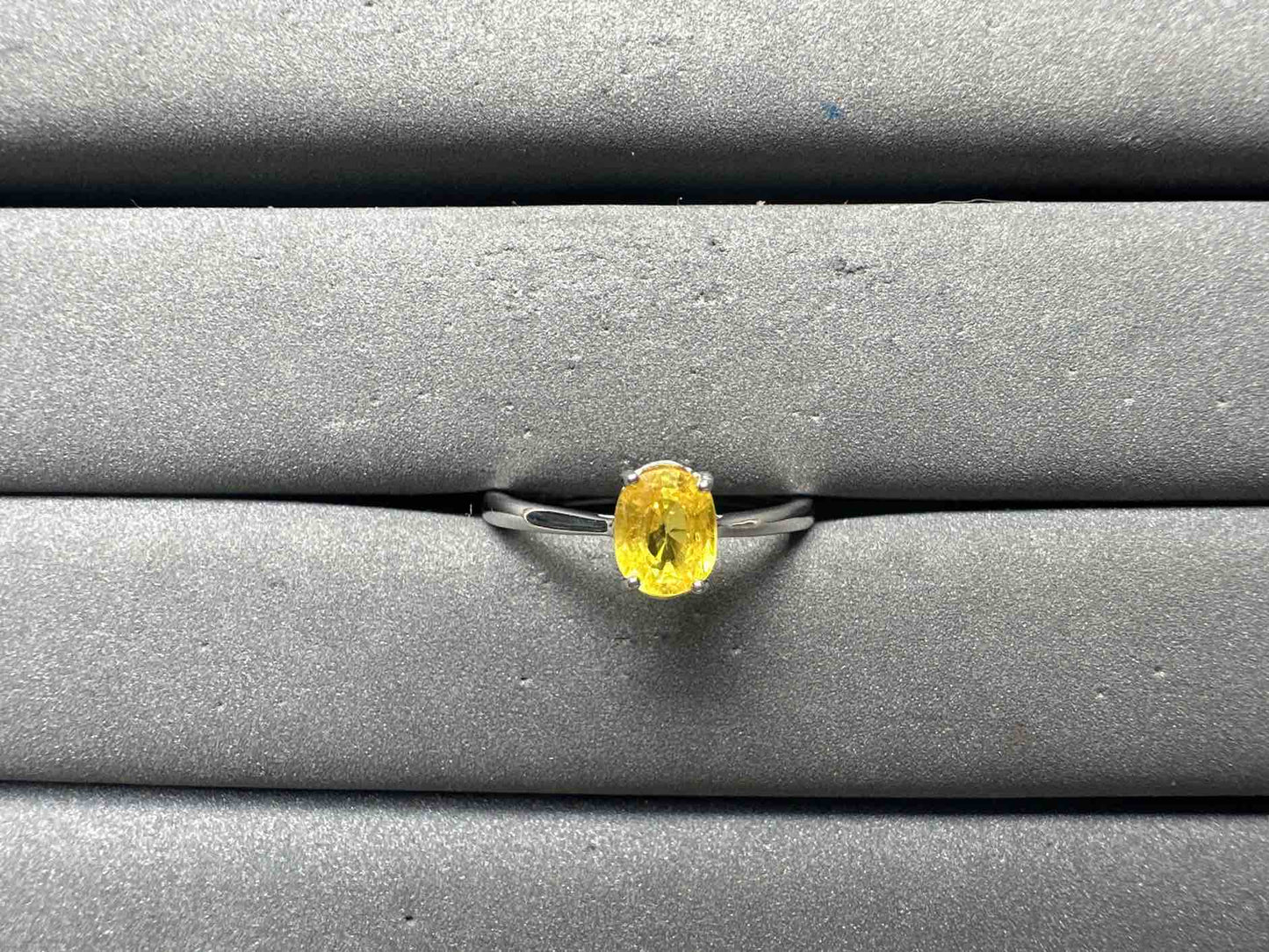 A15059 Yellow Sapphire Ring