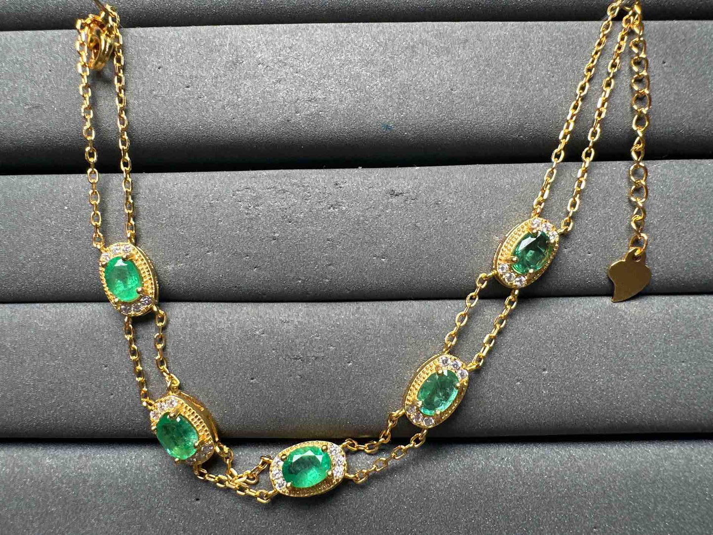 A15072 Emerald Bracelet