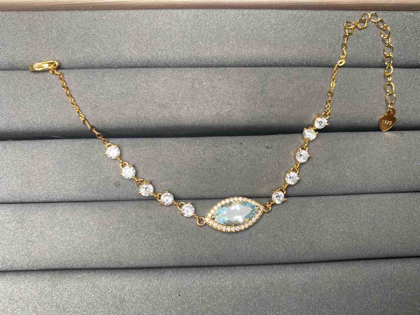 A15514 Aquamarine Bracelet